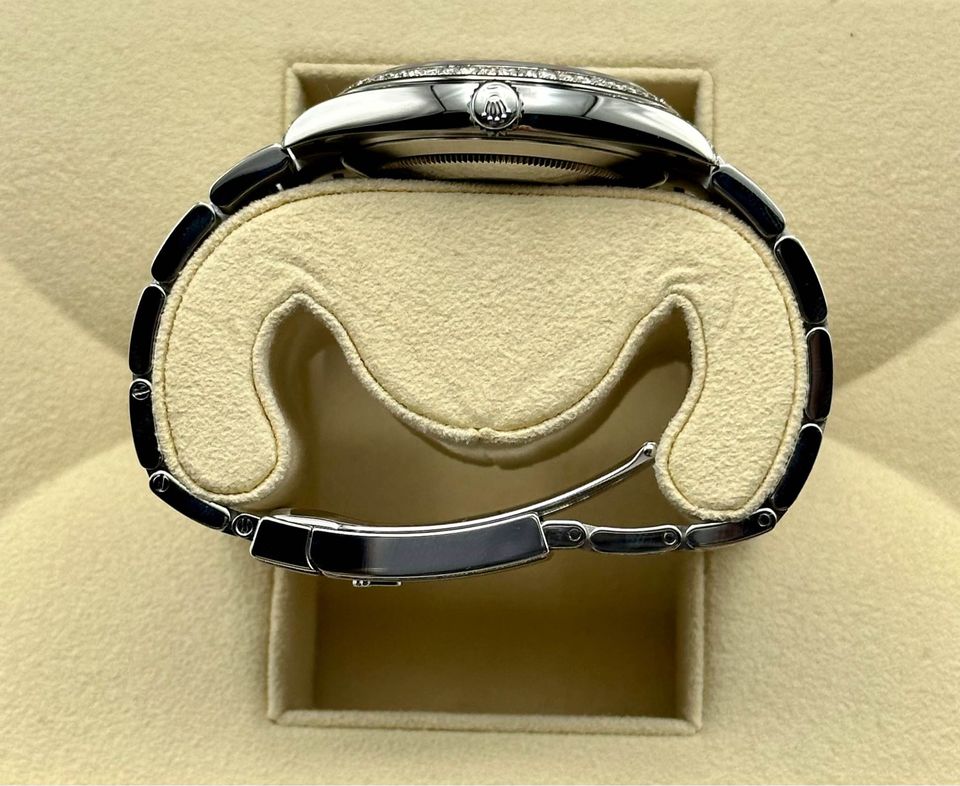 Rolex Datejust 41mm 126300 Stainless Steel with Diamonds Oyster - MyWatchLLC