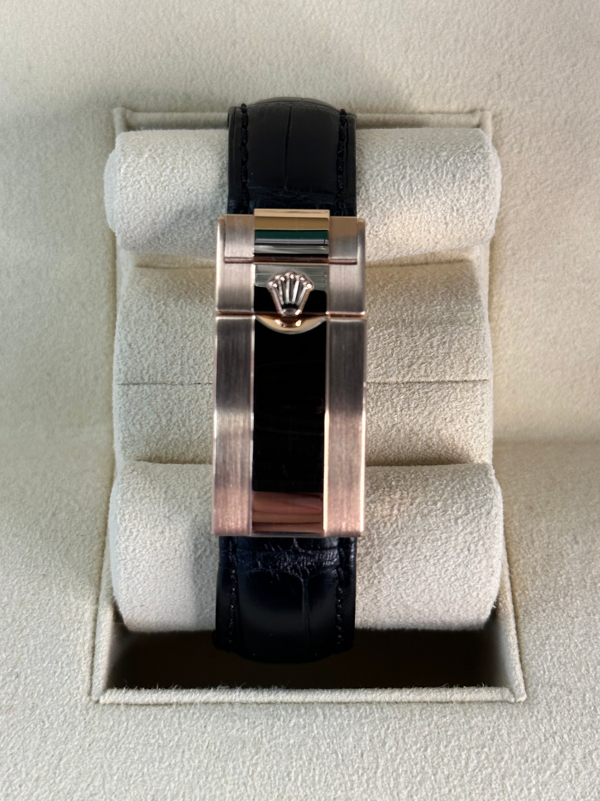 2011 Rolex Daytona 116515LN Rose Gold Chocolate Arabic Dial Complete - MyWatchLLC