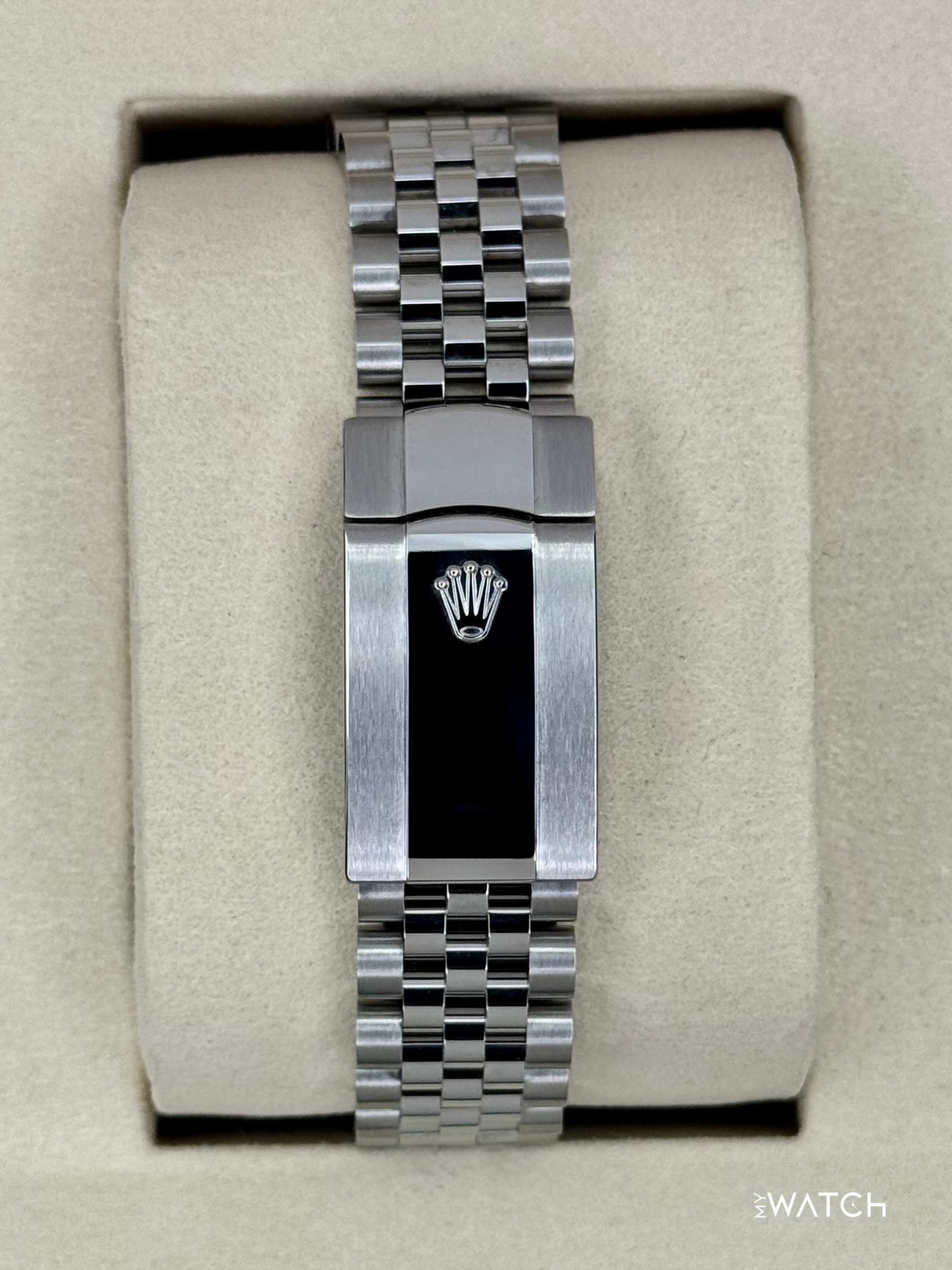 New 2025 Rolex Datejust 41mm 126334 Stainless Steel Jubilee Silver Dial - MyWatchLLC