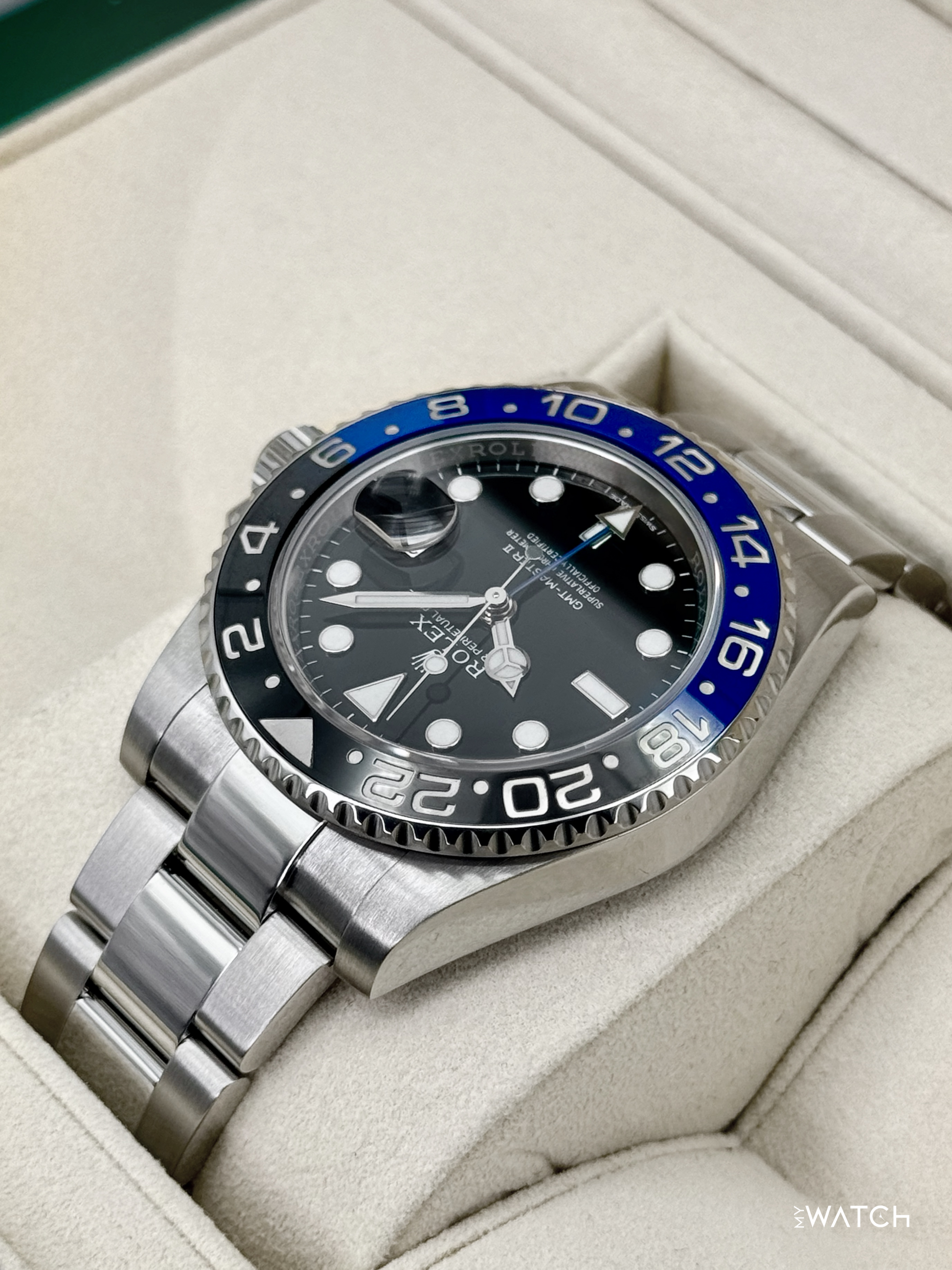 2014 Rolex GMT-Master II "Batman" 40mm 116710BLNR Oyster - MyWatchLLC