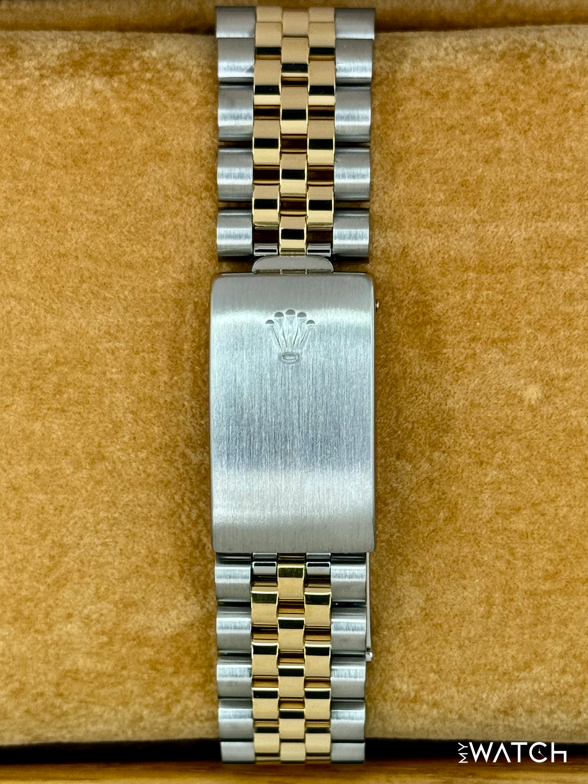 1991 Rolex Datejust 36mm 16233 Two-Tone Jubilee Champagne Dial - MyWatchLLC