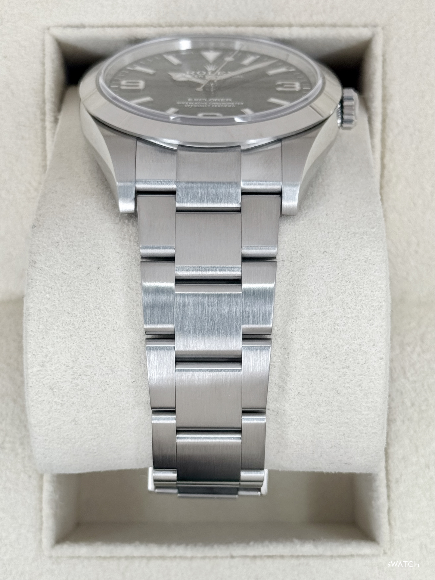 2019 Rolex Explorer 39mm 214270 Stainless Steel Black Dial - MyWatchLLC