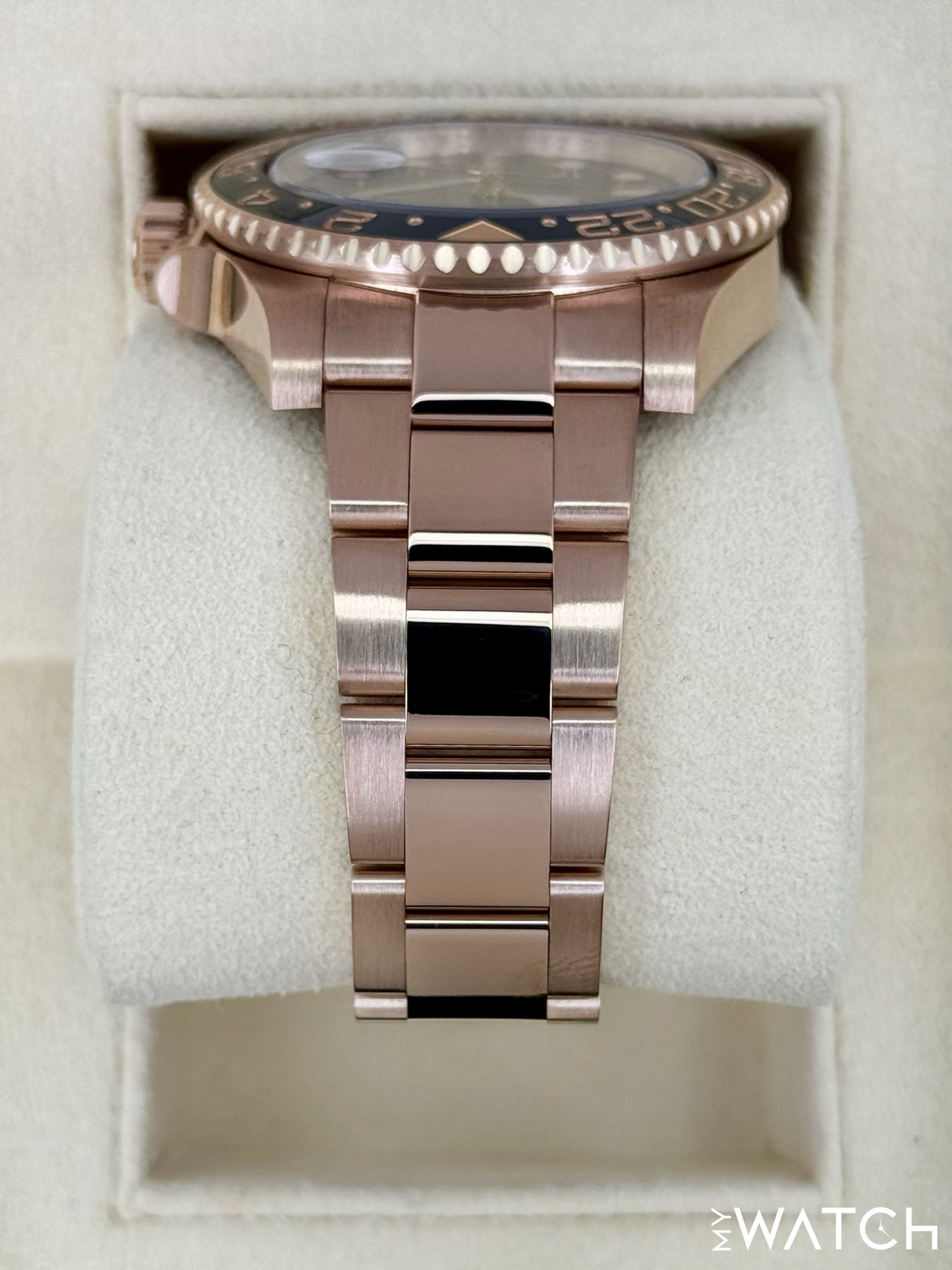 2021 Rolex GMT-Master II "Rootbeer" 40mm 126715CHNR Rose Gold