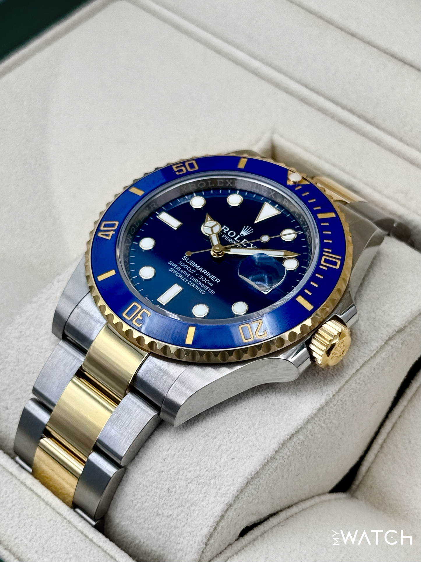 2023 Rolex Submariner "Bluesy" 41mm 126613LB Two-Tone Blue Dial - MyWatchLLC