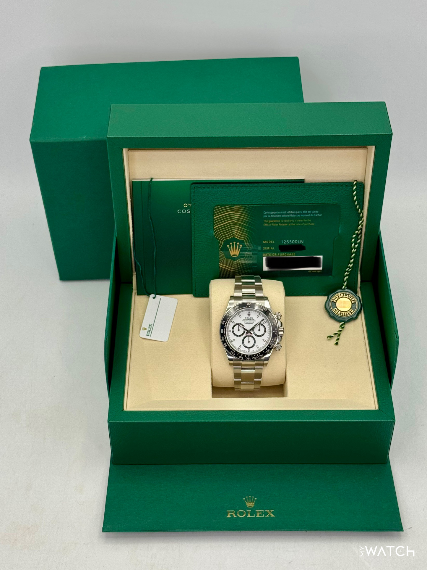 NEW 2026 Rolex Daytona 40mm 126500LN Stainless Steel Panda Dial - MyWatchLLC