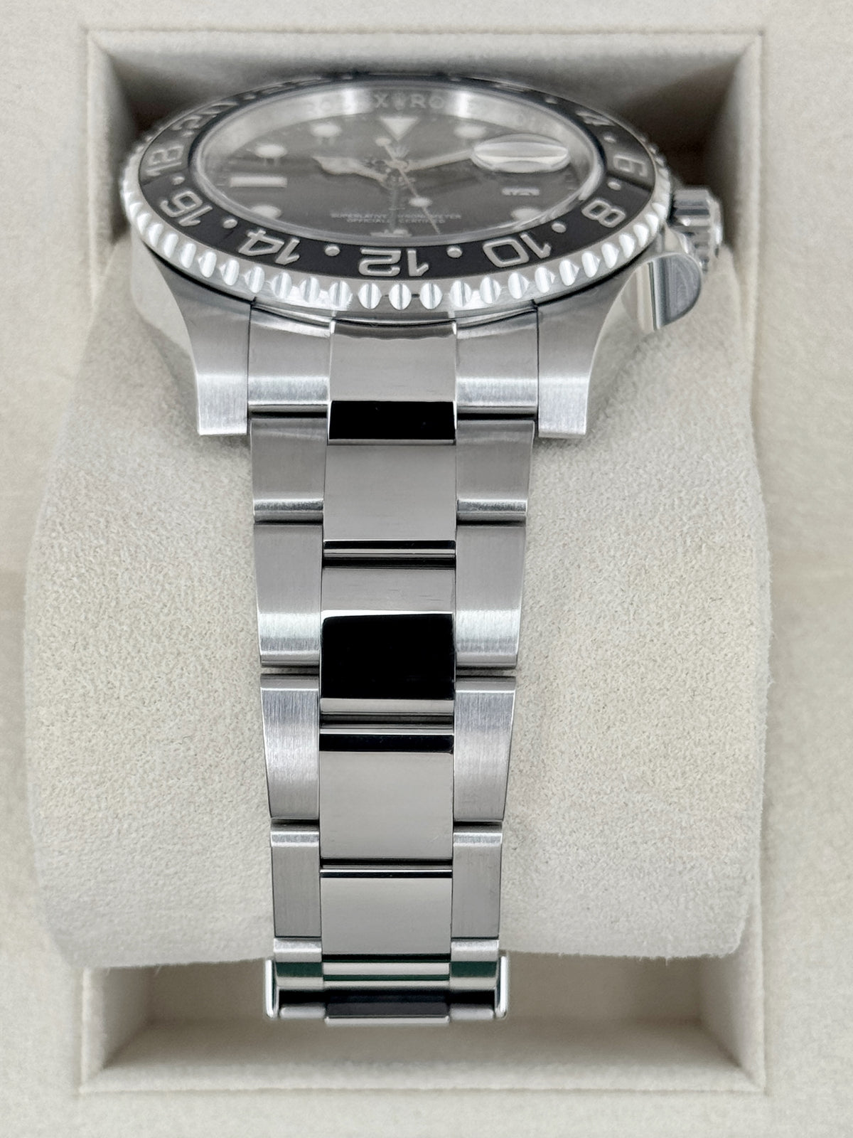 2018 Rolex GMT-Master II 40mm 116710LN Stainless Steel Black Dial