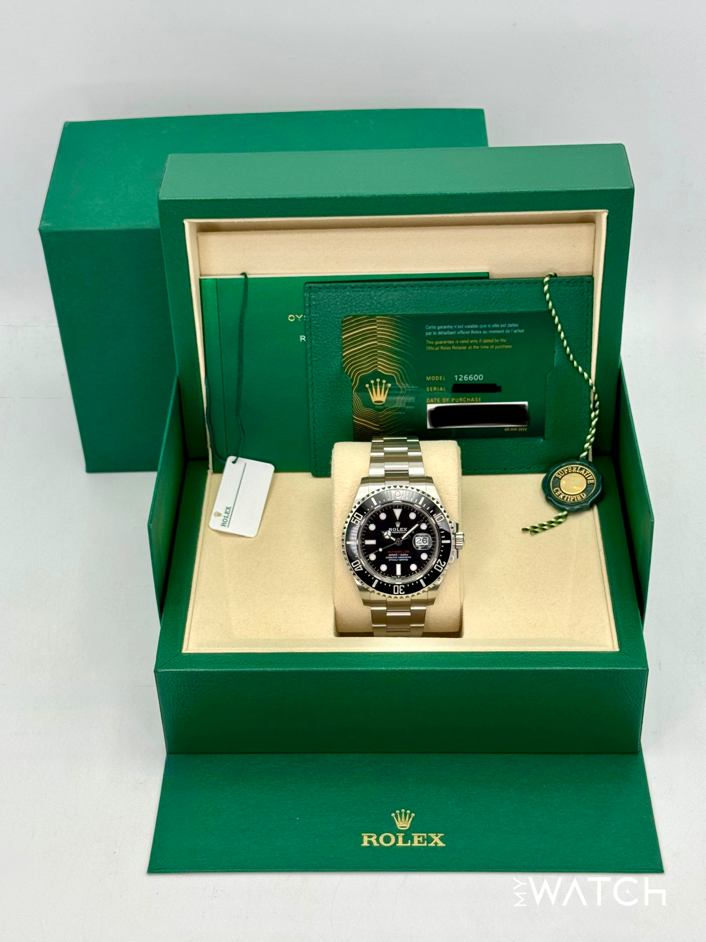 2025 Rolex Sea-Dweller 43mm 126600 Black Dial