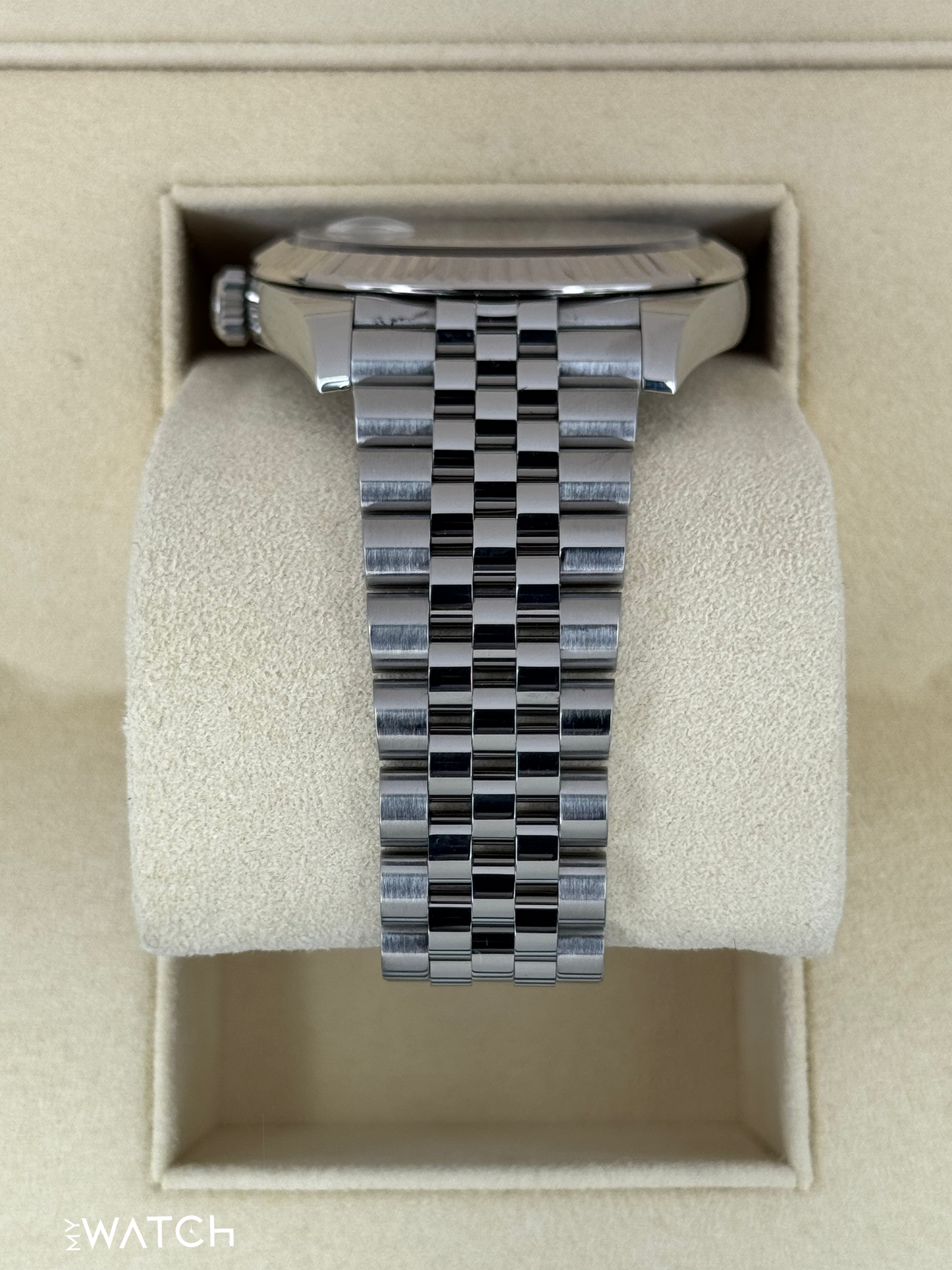 2017 Rolex Datejust 41mm 126334 Stainless Steel Jubilee Silver Dial - MyWatchLLC
