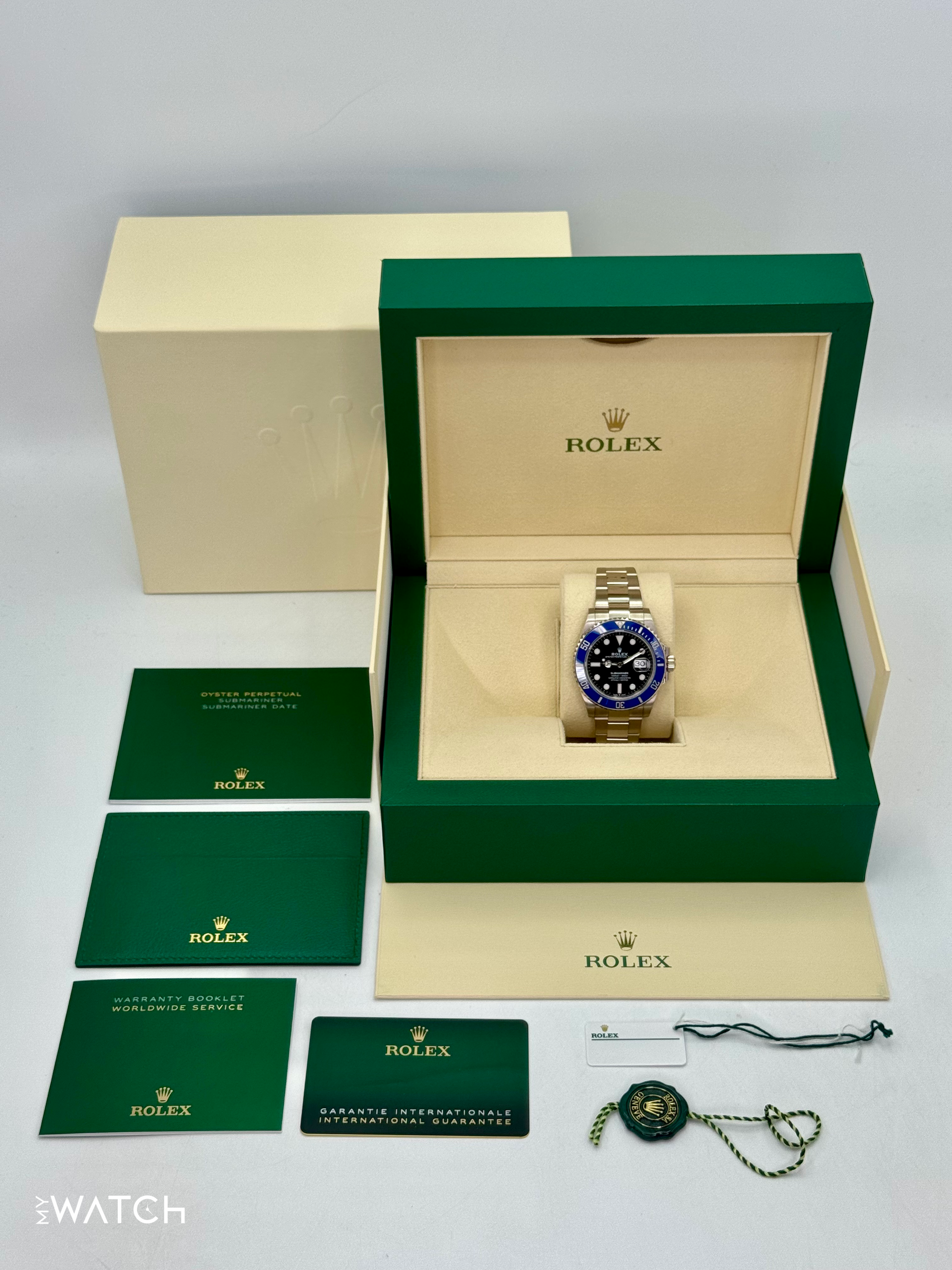 2024 Rolex Submariner “Cookie Monster ” 41mm 126619LB White Gold Black Dial - MyWatchLLC