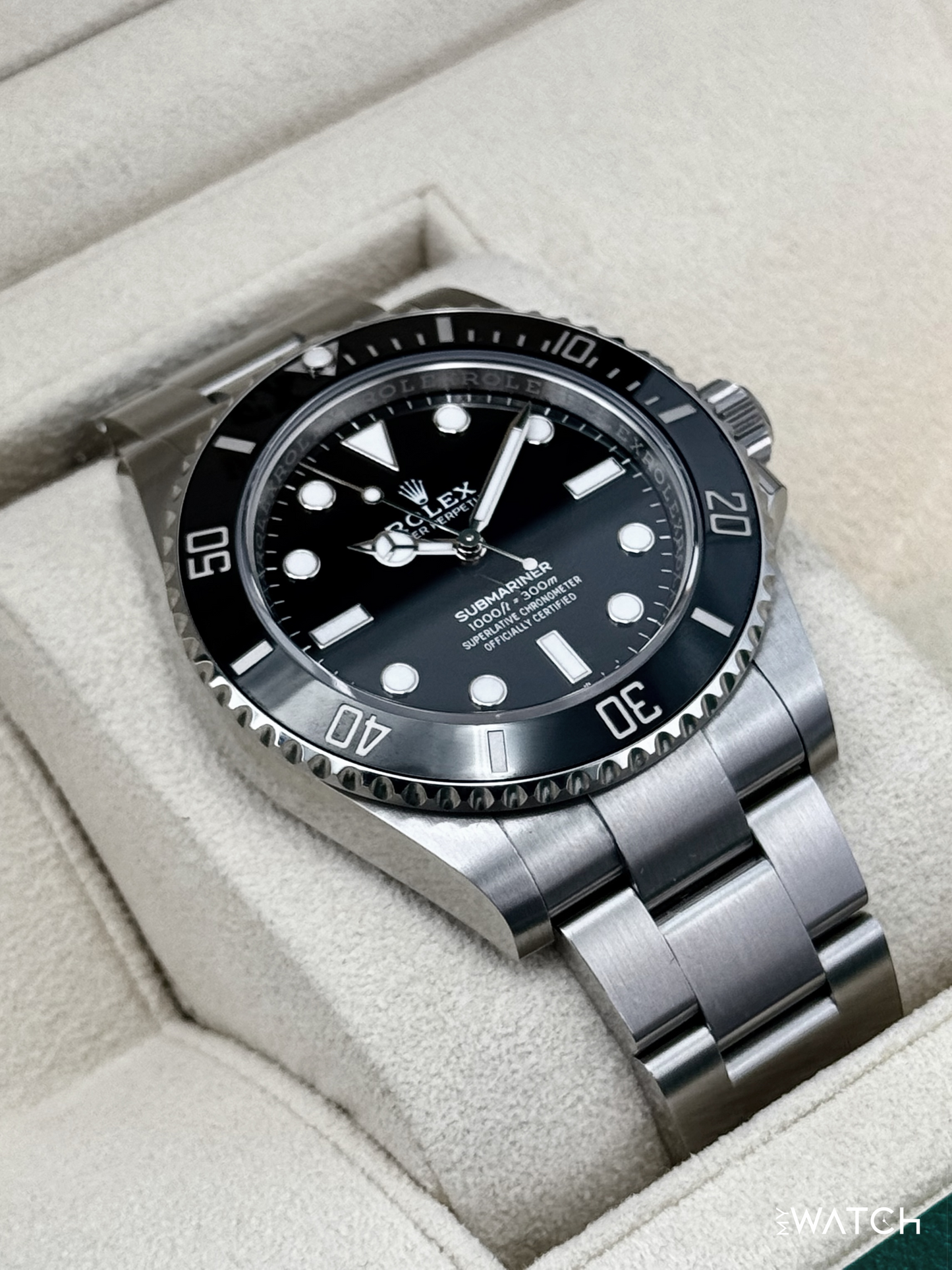 2024 Rolex Submariner 41mm 124060 Stainless Steel Black Dial - MyWatchLLC