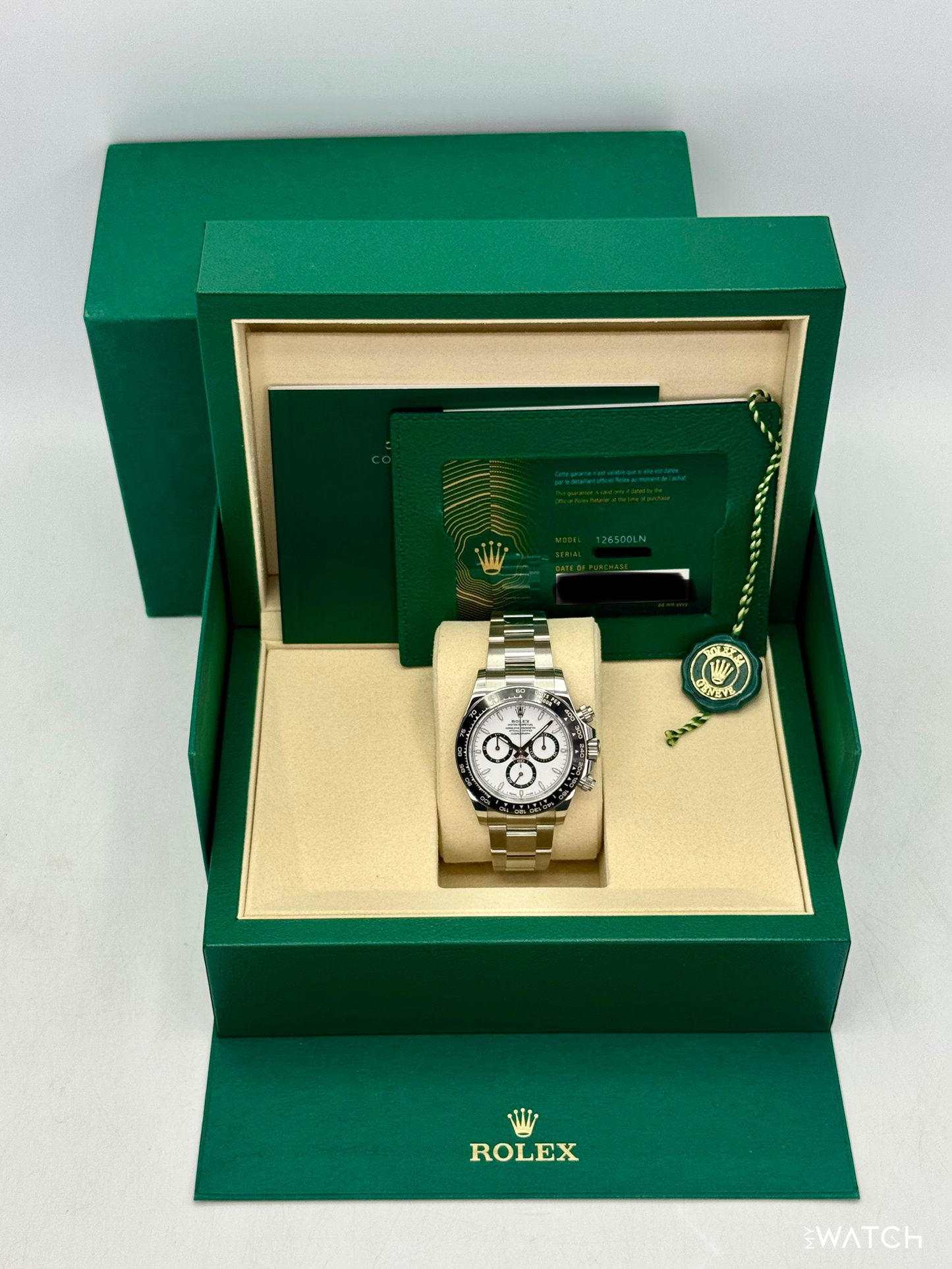 NEW 2026 Rolex Daytona 40mm 126500LN Stainless Steel Panda Dial - MyWatchLLC