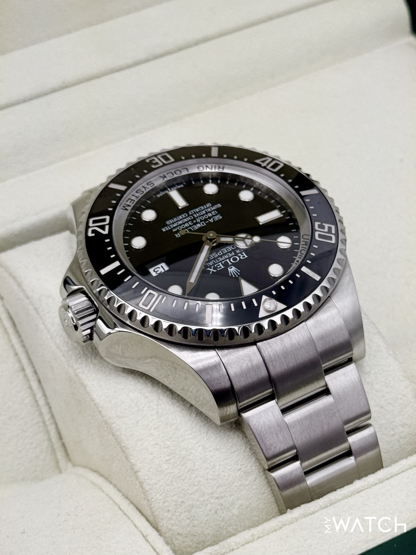 2009 Rolex Deepsea 44mm 116660 Stainless Steel Black Dial