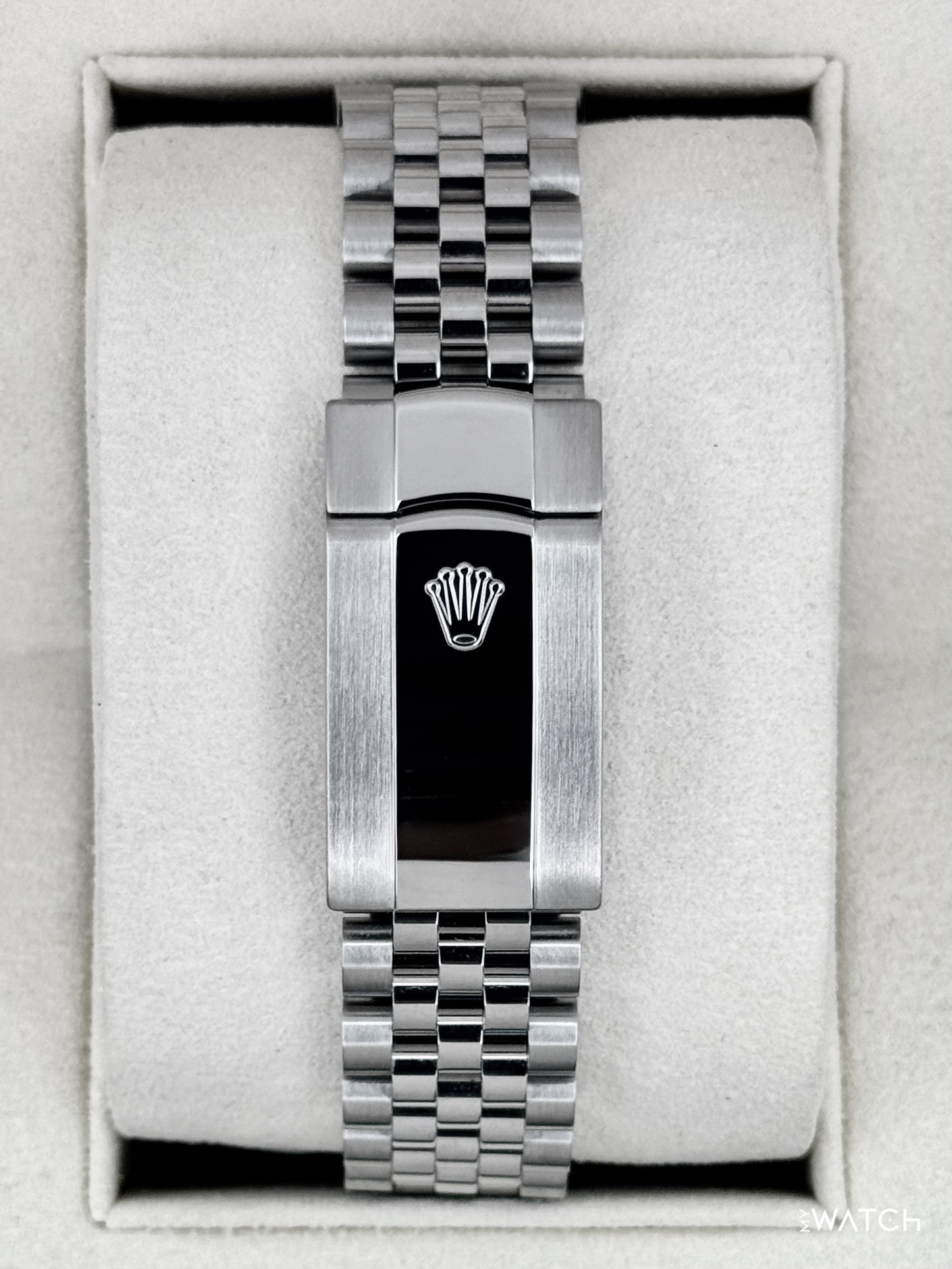 2024 Rolex Datejust 41mm 126300 Stainless Steel Jubilee Rhodium Dial - MyWatchLLC