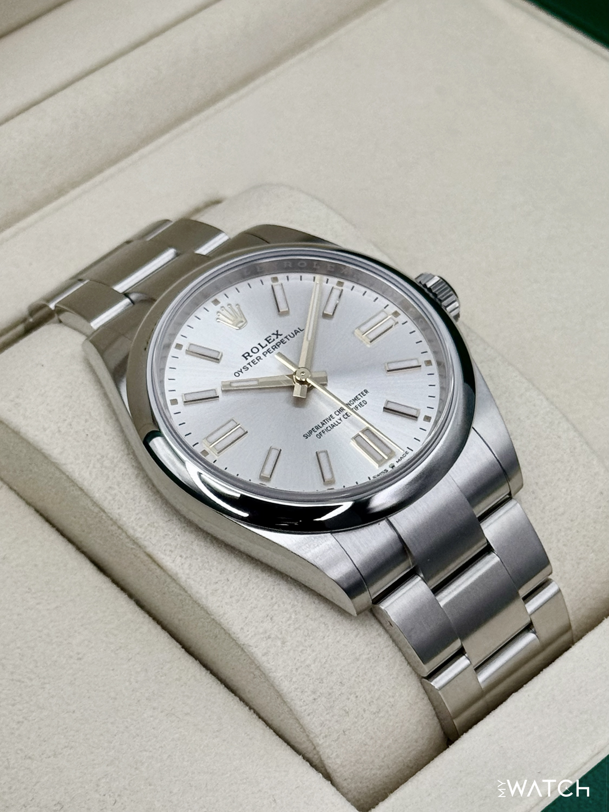 NEW 2026 Rolex Oyster Perpetual 41mm 134300 Silver Dial - MyWatchLLC