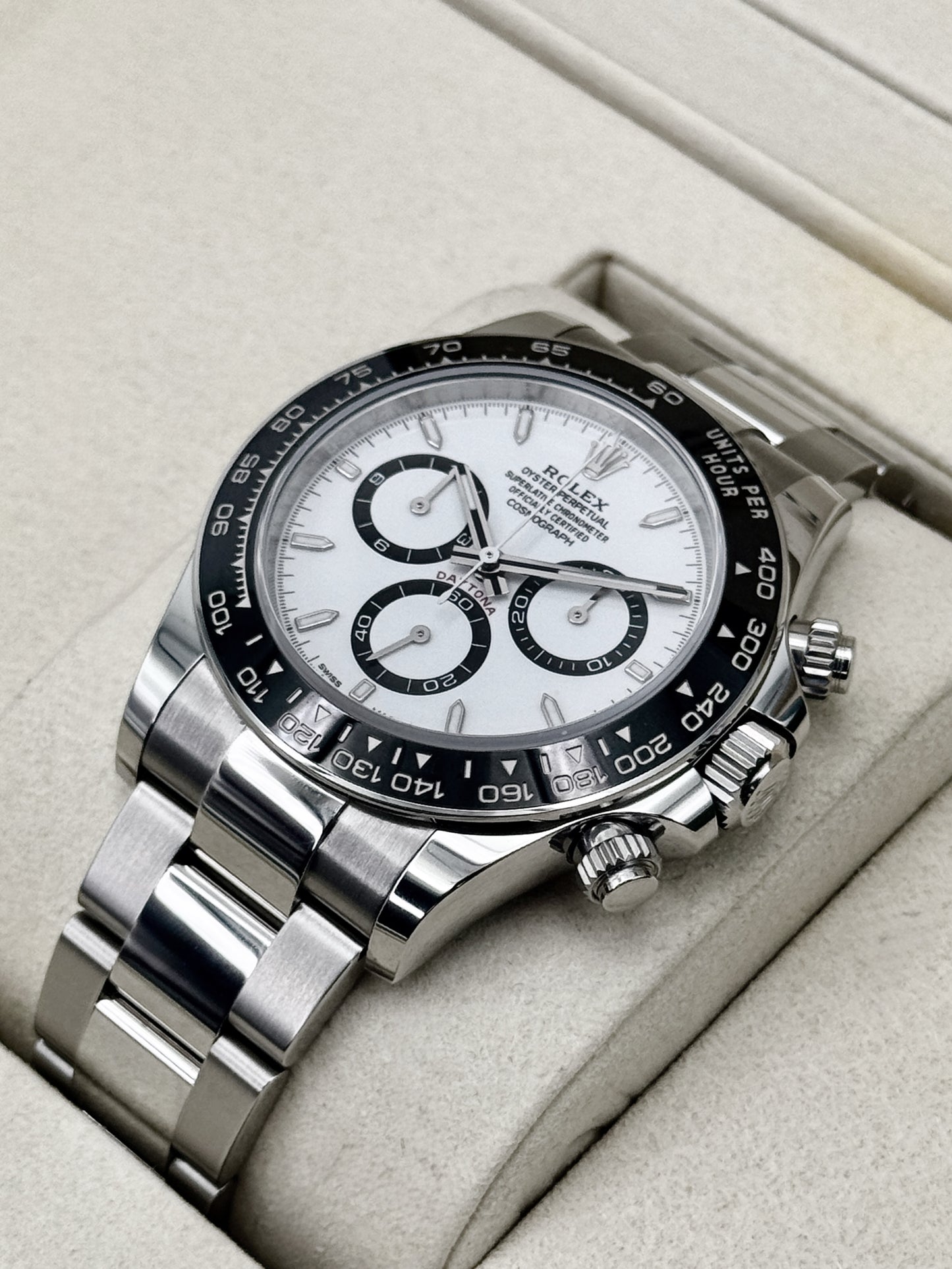 2026 Rolex Daytona 40mm 126500LN Stainless Steel Panda Dial