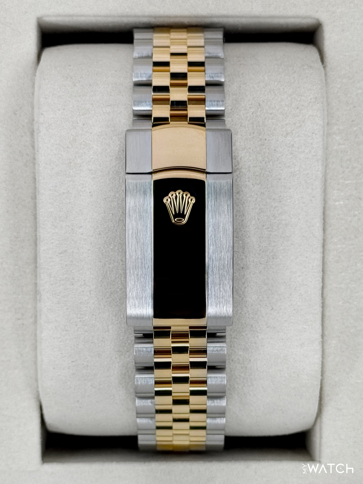 2025 Rolex Datejust 41mm 126333 Two-Tone Jubilee Black Dial - MyWatchLLC