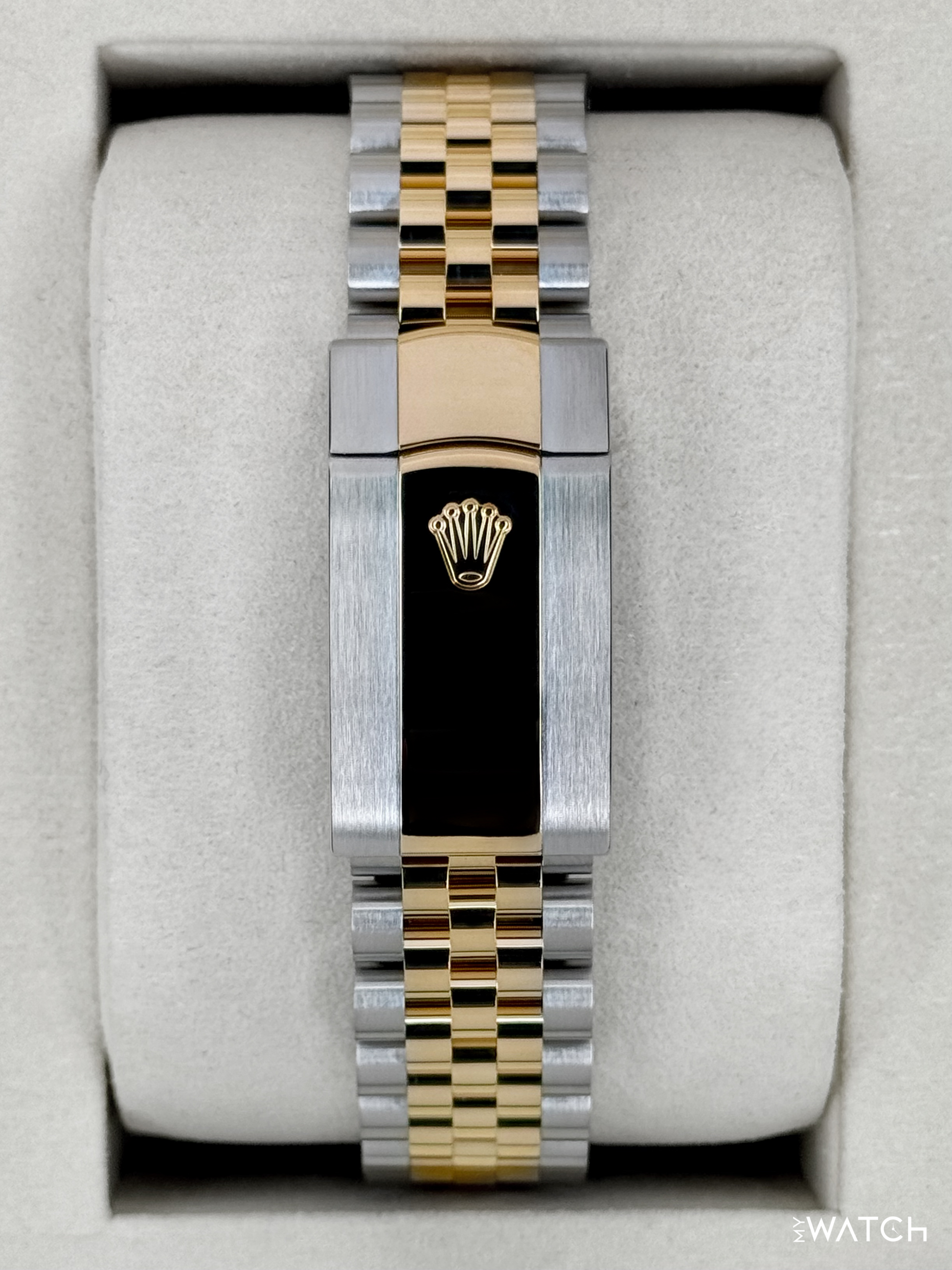 2025 Rolex Datejust 41mm 126333 Two-Tone Jubilee Black Dial - MyWatchLLC