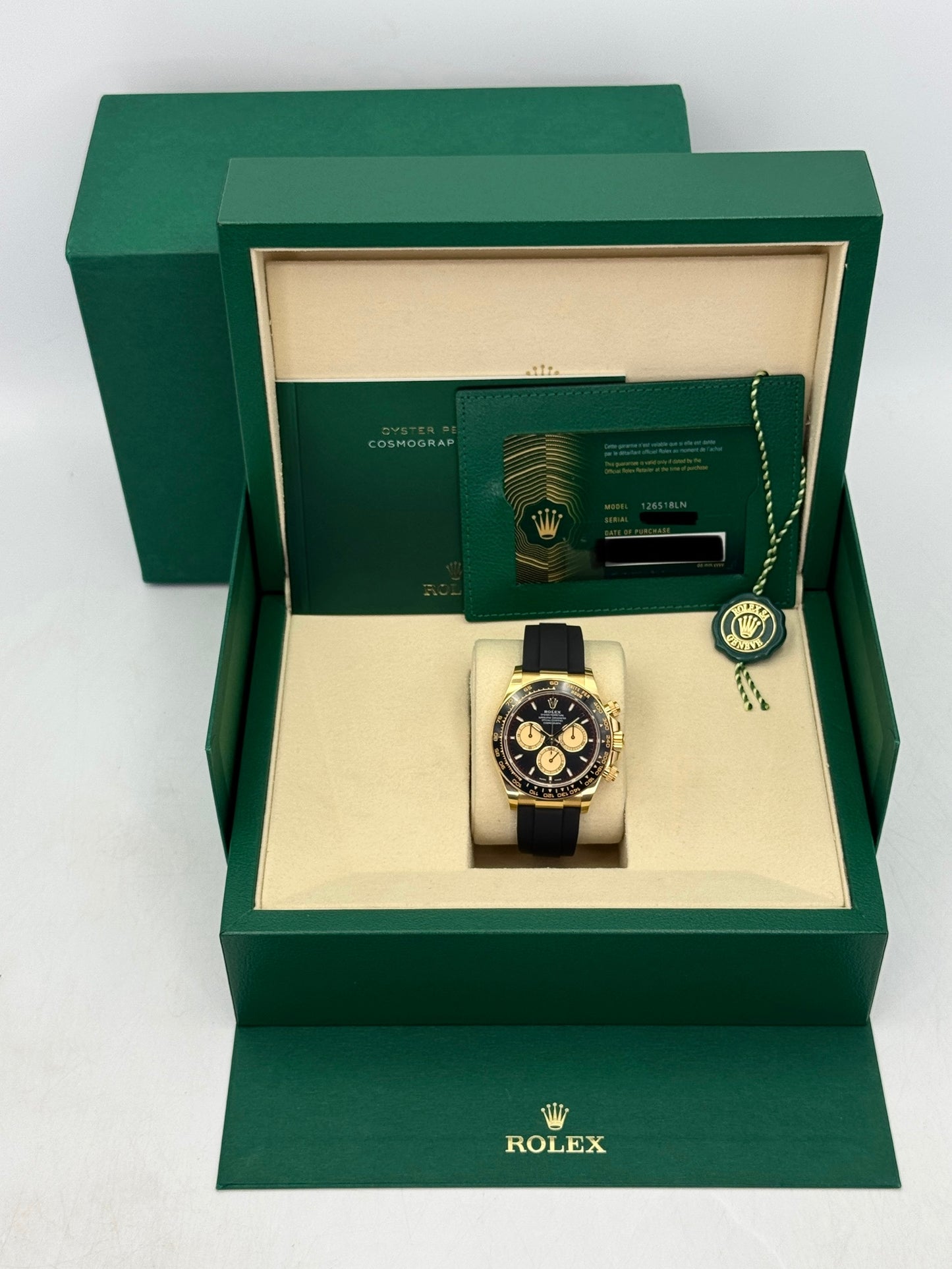 NEW 2026 Rolex Daytona "Paul Newman" 40mm 126518LN Yellow Gold Black Dial