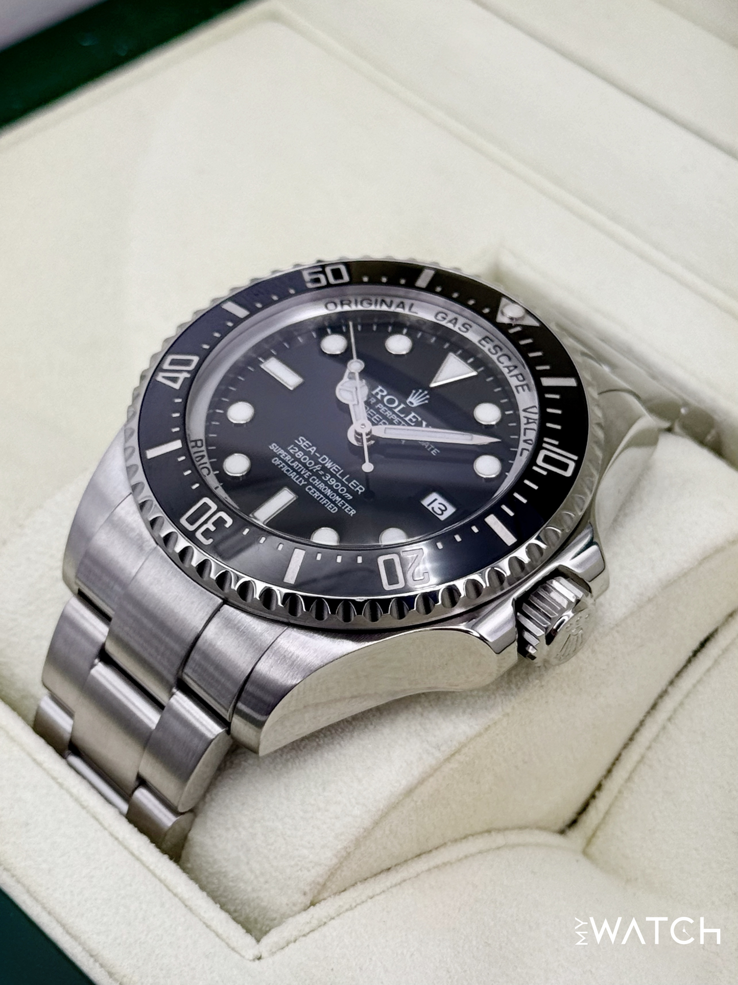 2009 Rolex Deepsea 44mm 116660 Stainless Steel Black Dial