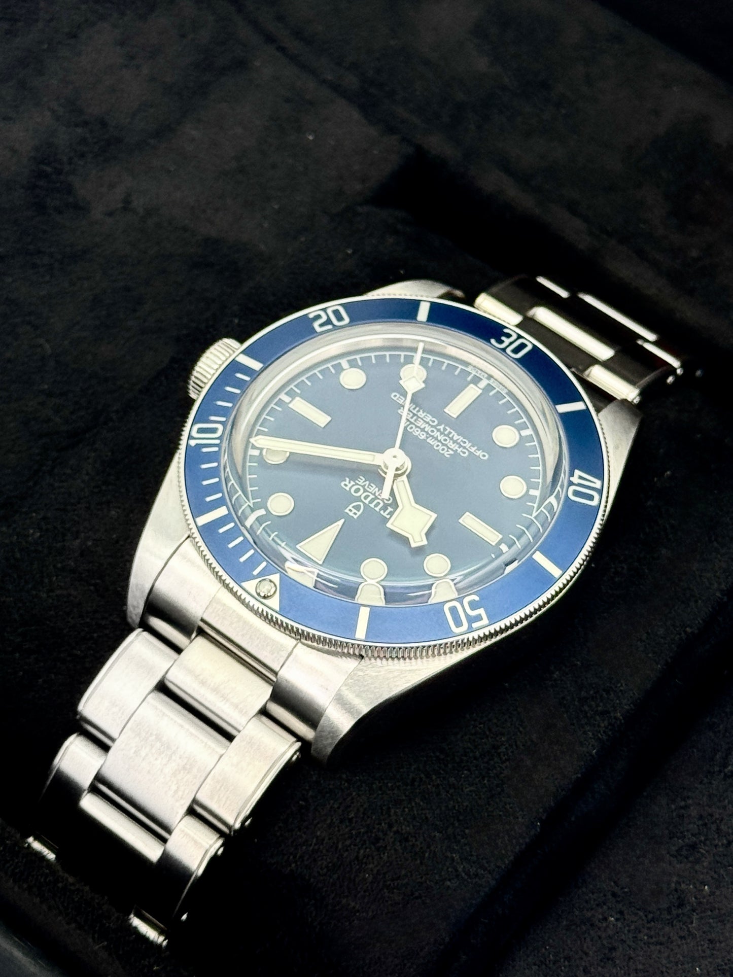 NEW 2026 Tudor Black Bay Fifty-Eight 39mm 79030B Stainless Steel Blue Dial