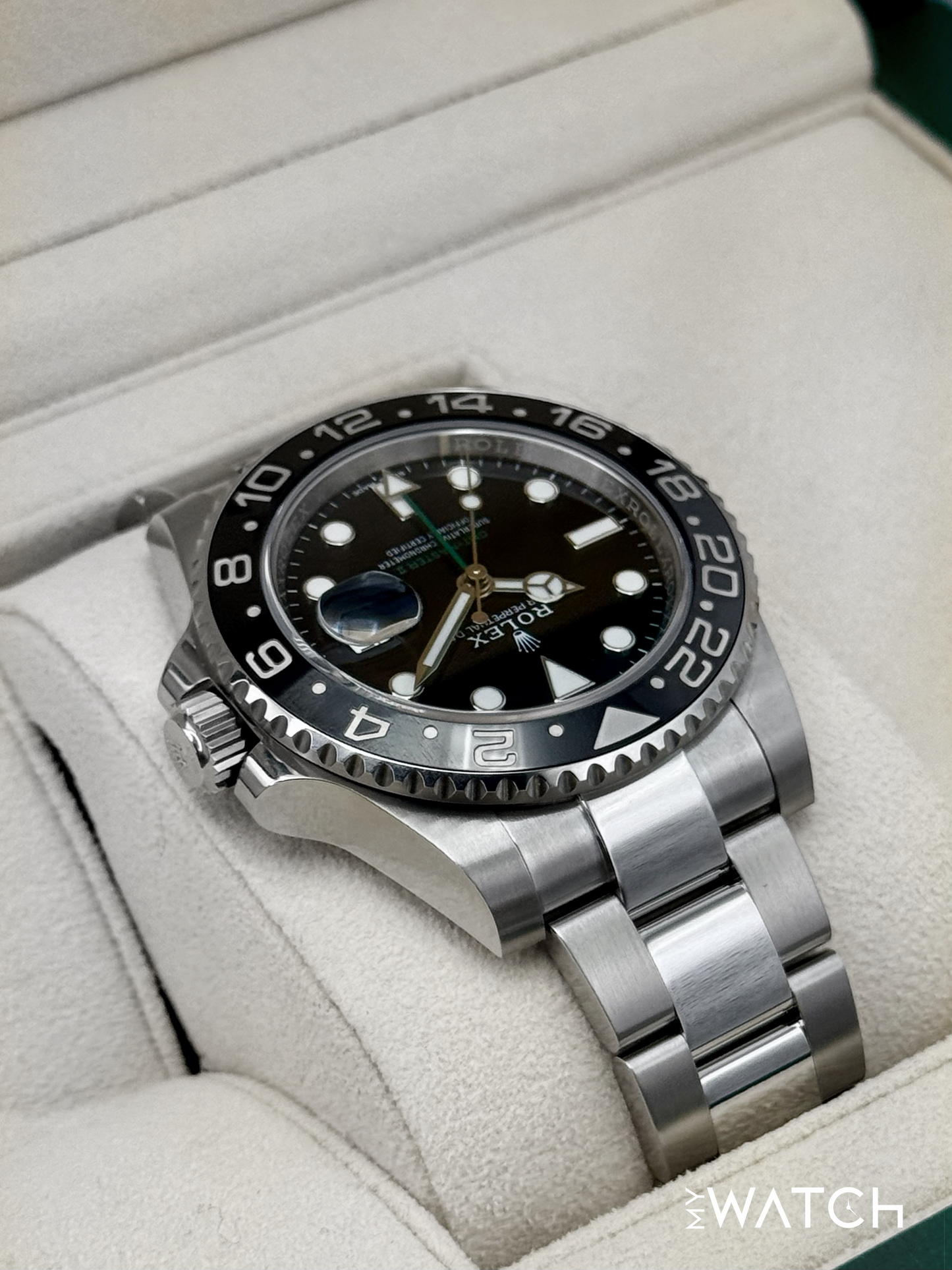 2019 Rolex GMT-Master II 40mm 116710LN Stainless Steel Black Dial