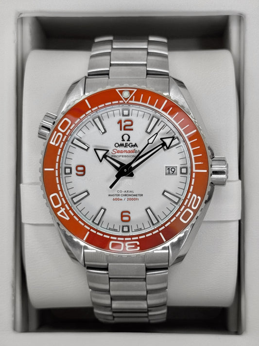 2026 Omega Seamaster Planet Ocean 43.5mm 215.30.44.21.04.001 White Dial