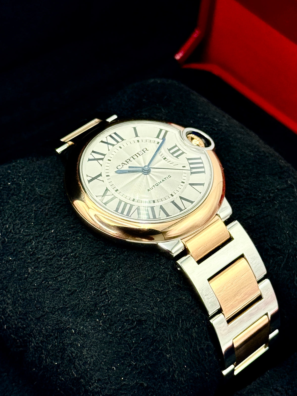 2024 Cartier Ballon Bleu de Cartier 36mm W2BB0033 Two-Tone Silver Dial