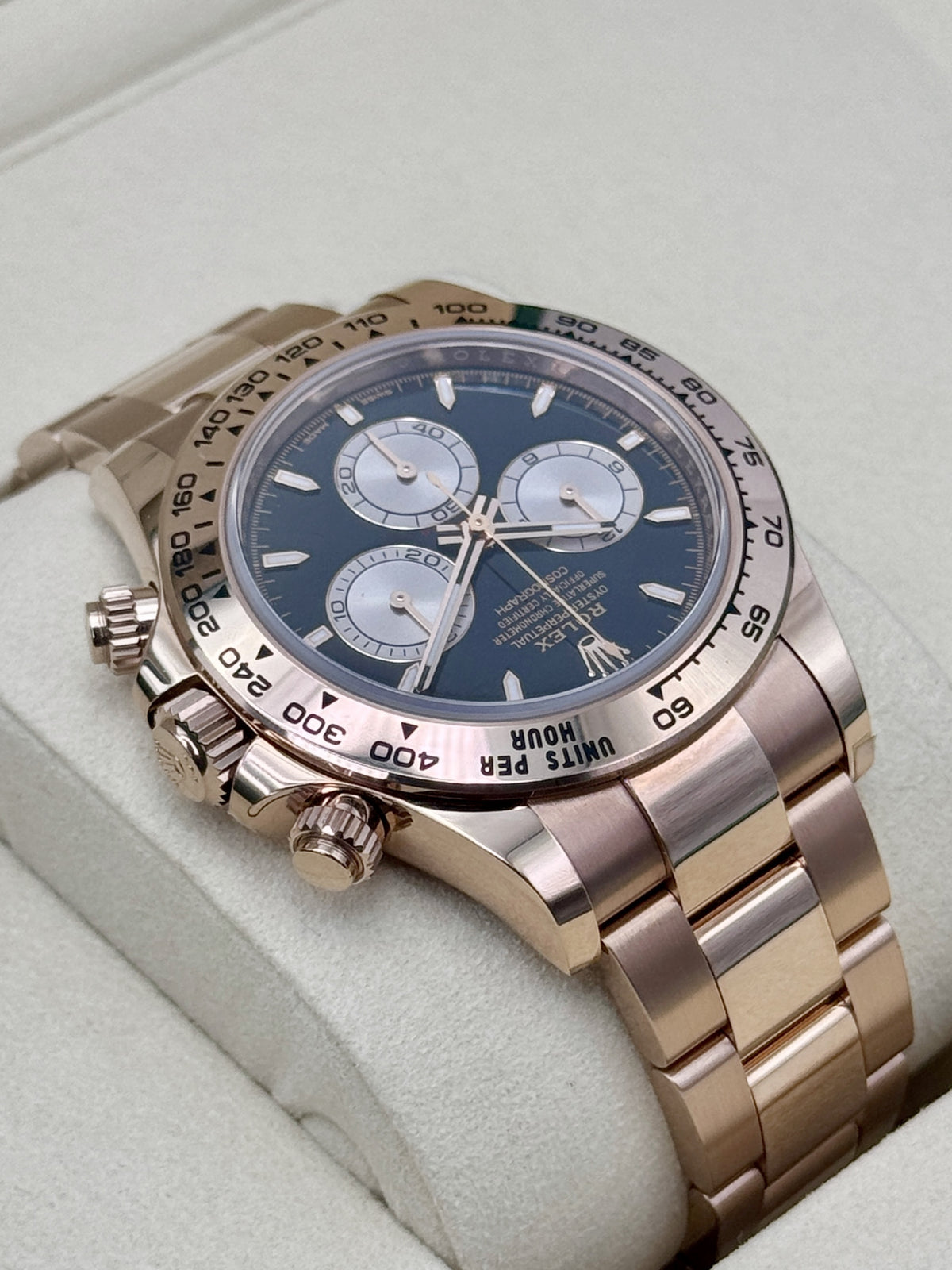 2026 Rolex Daytona 40mm 126505 Rose Gold Black Dial