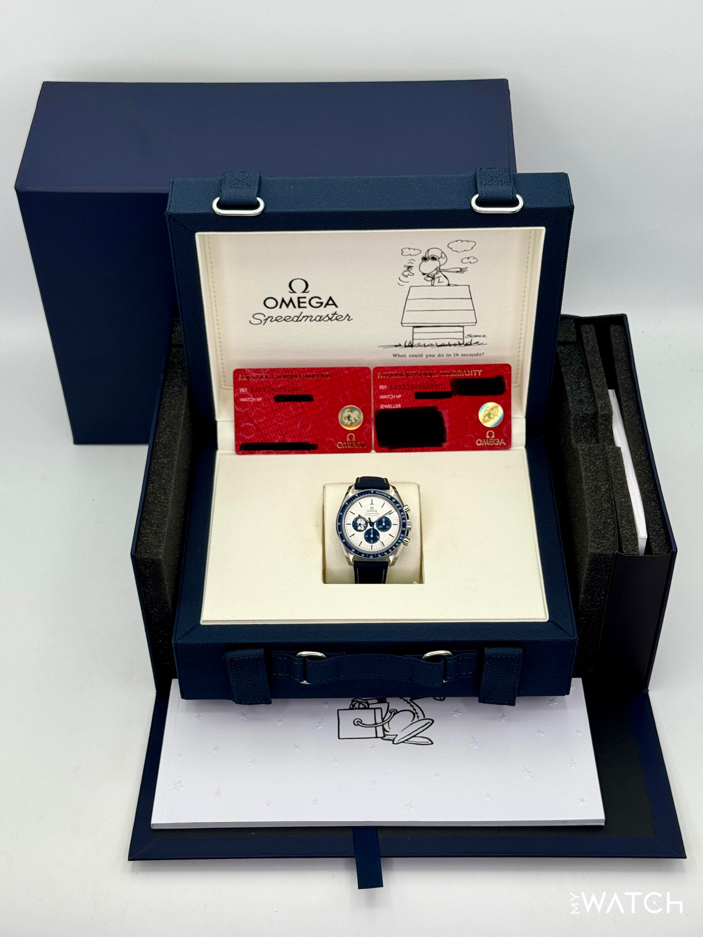 NEW 2026 Omega Speedmaster Silver Snoopy Award 310.32.42.50.02.001 - MyWatchLLC