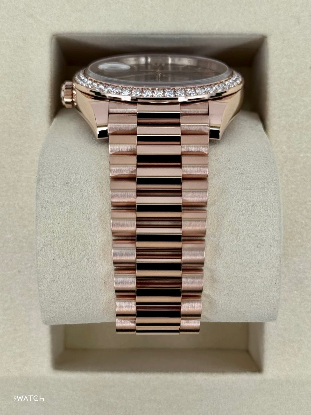 NEW 2026 Rolex Day-Date 40mm 228345RBR Rose Gold Slate Ombre Dial
