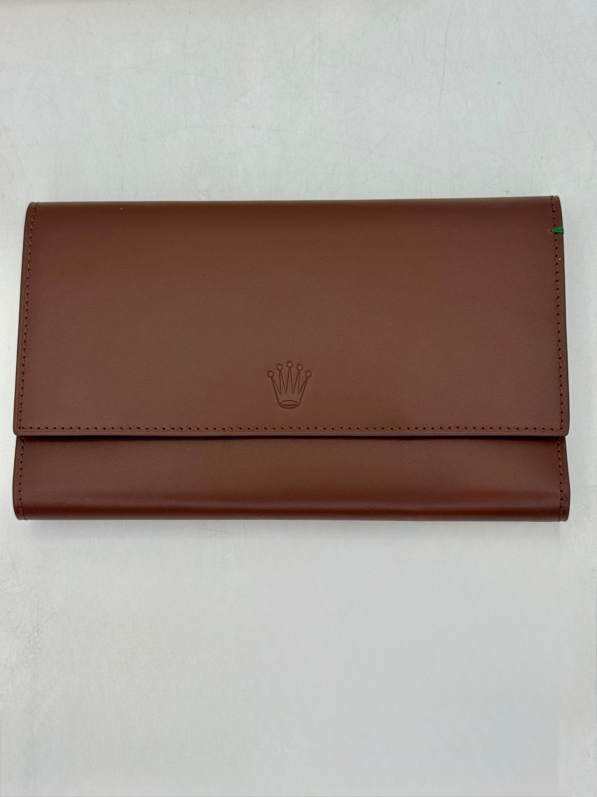 Rolex Leather Three Watch Travel Pouch