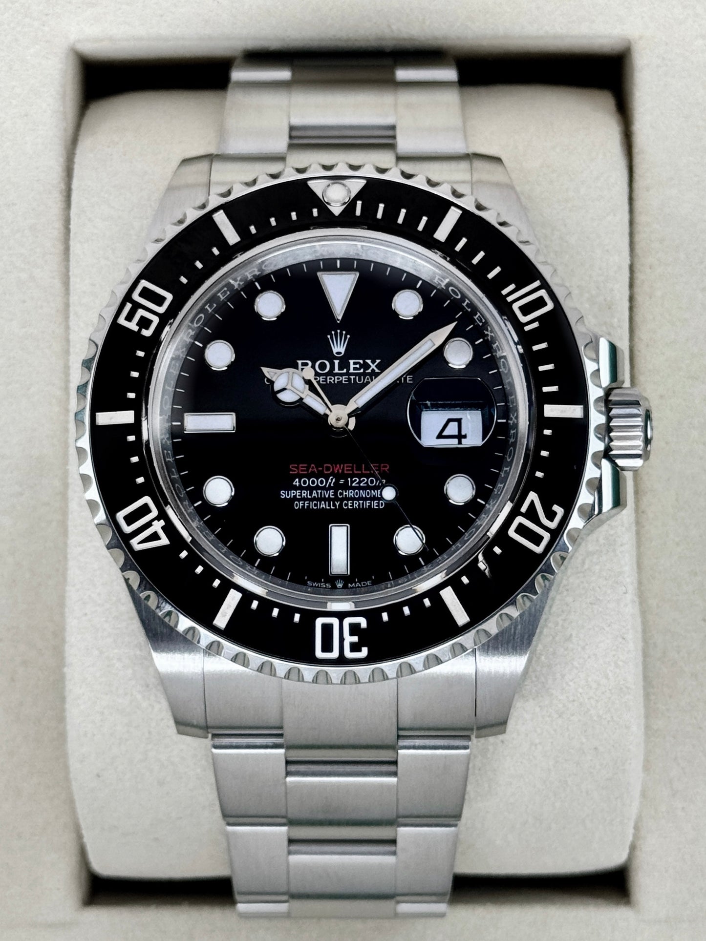 2025 Rolex Sea-Dweller 43mm 126600 Black Dial