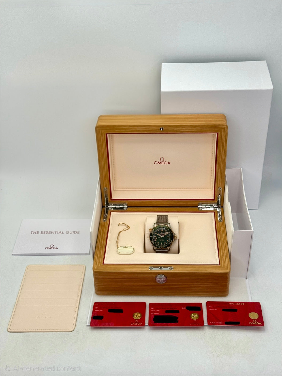2026 Omega Seamaster Diver 300M 42mm 210.90.42.20.10.001 Green Dial