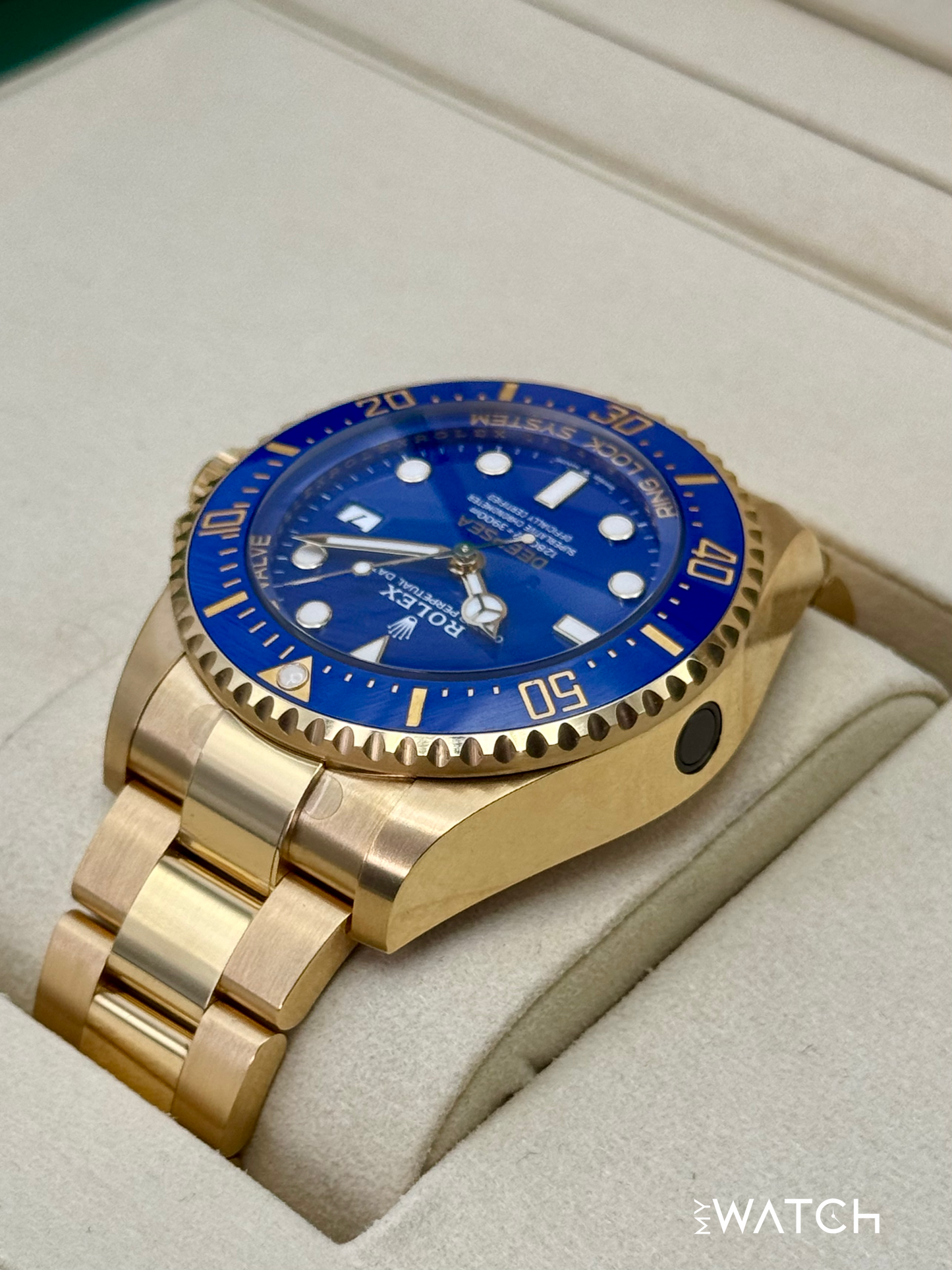 NEW 2025 Rolex Deepsea 44mm 136668LB Yellow Gold Blue Dial (STICKERED)