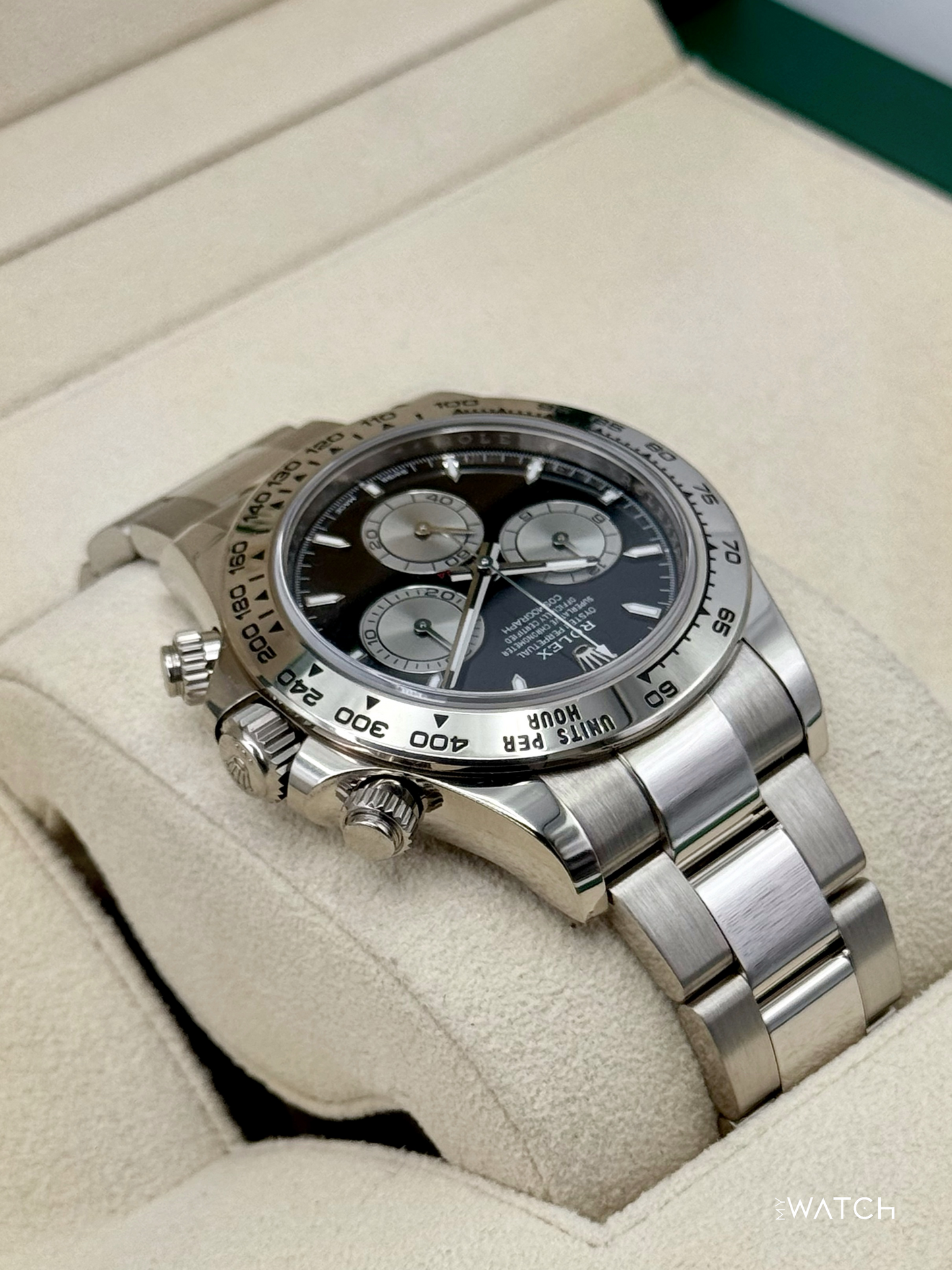 2024 Rolex Daytona 40mm 126509 White Gold Black Dial