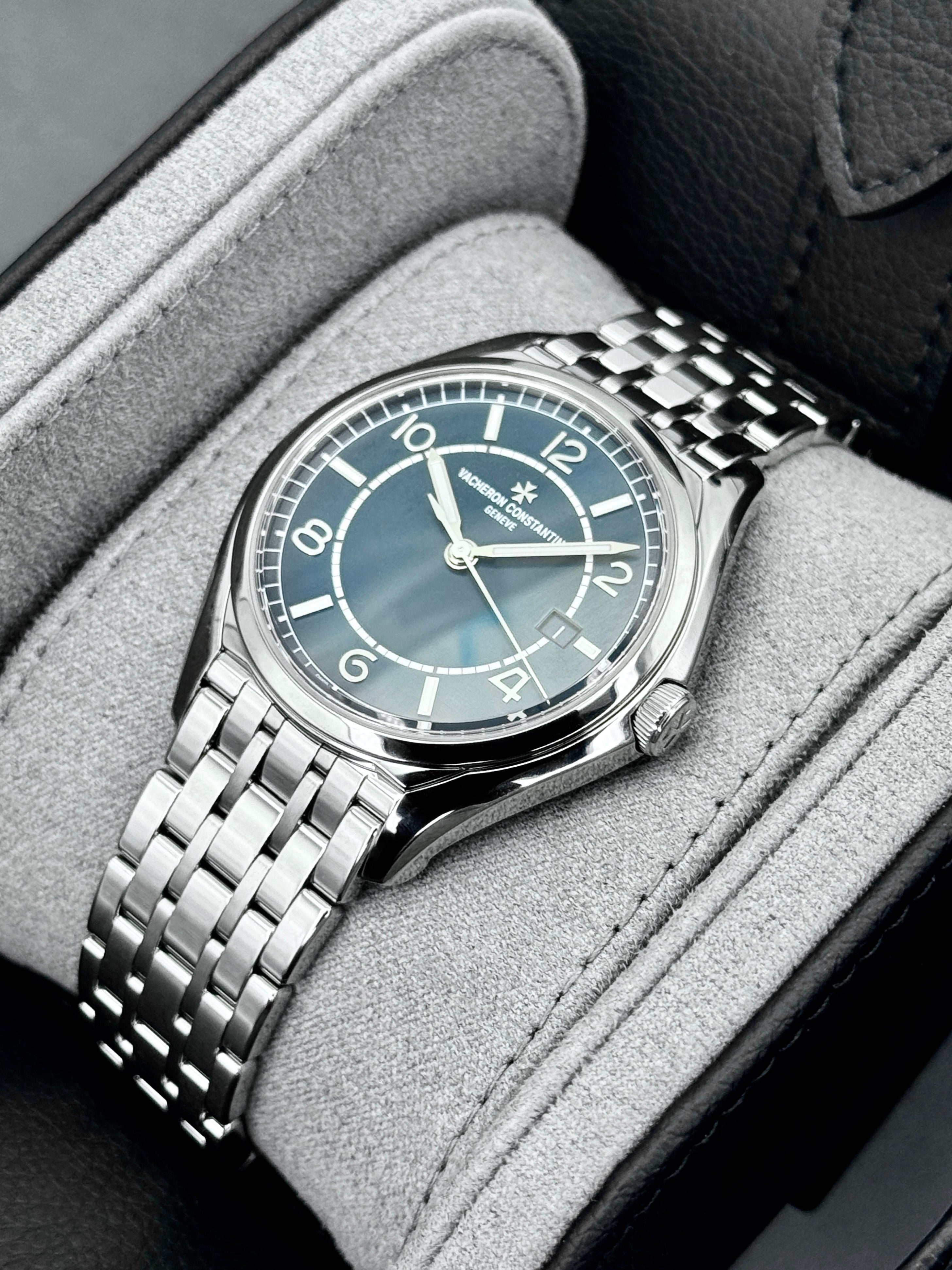 NEW 2026 Vacheron Constantin Fiftysix 40mm 4600E Stainless Steel Blue