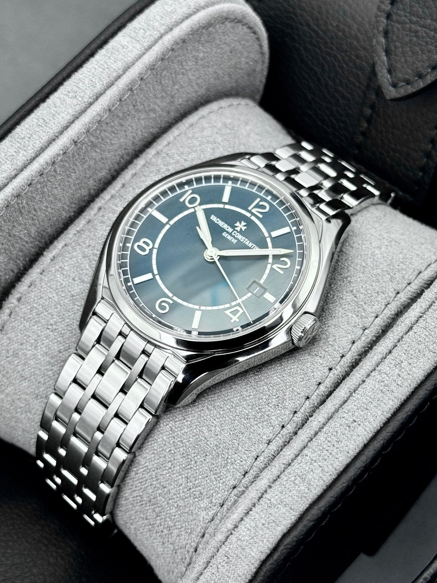 NEW 2026 Vacheron Constantin Fiftysix 40mm 4600E Stainless Steel Blue Dial