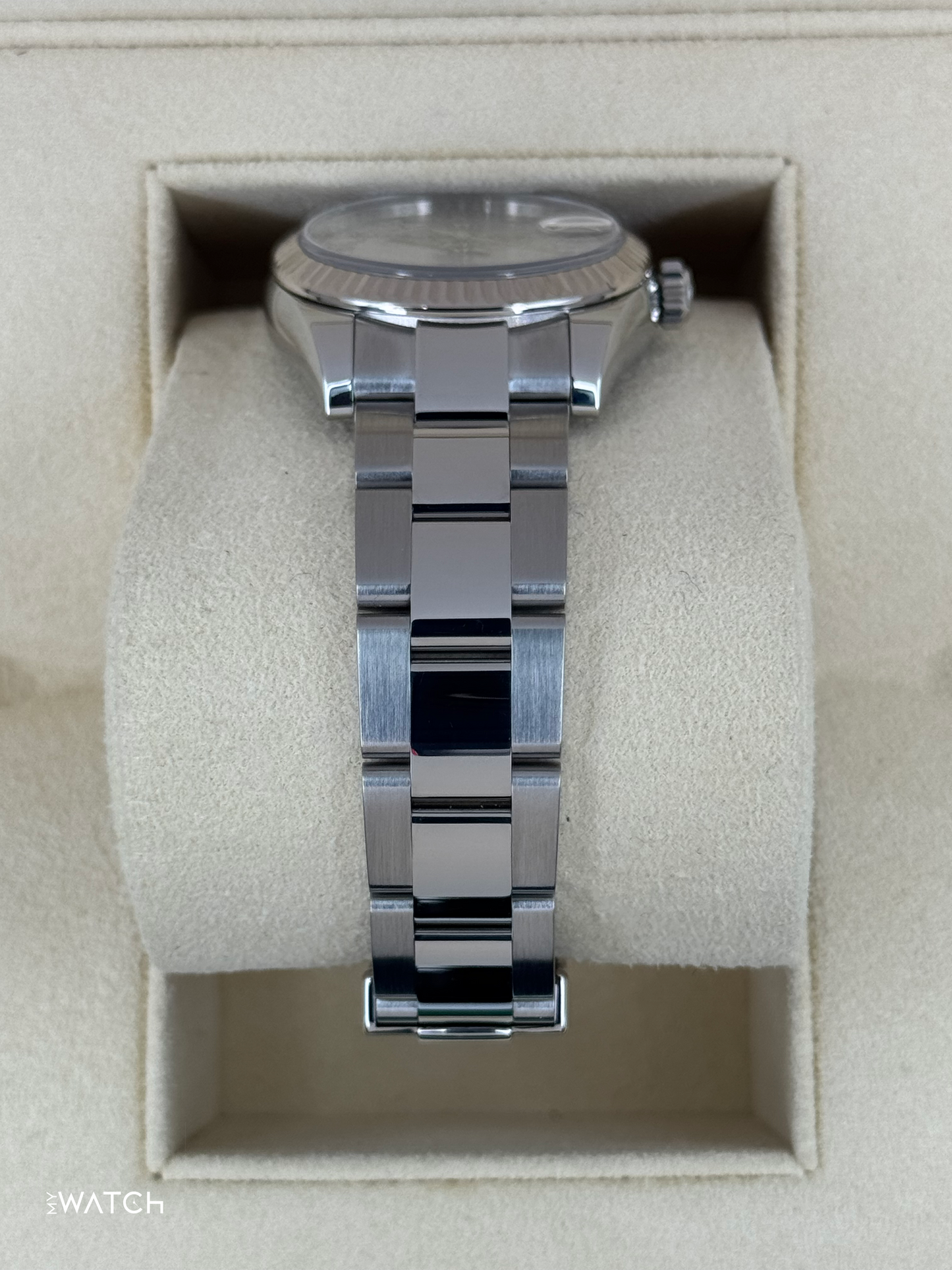 2015 Rolex Datejust 31mm 178274 Stainless Steel Oyster Silver Dial