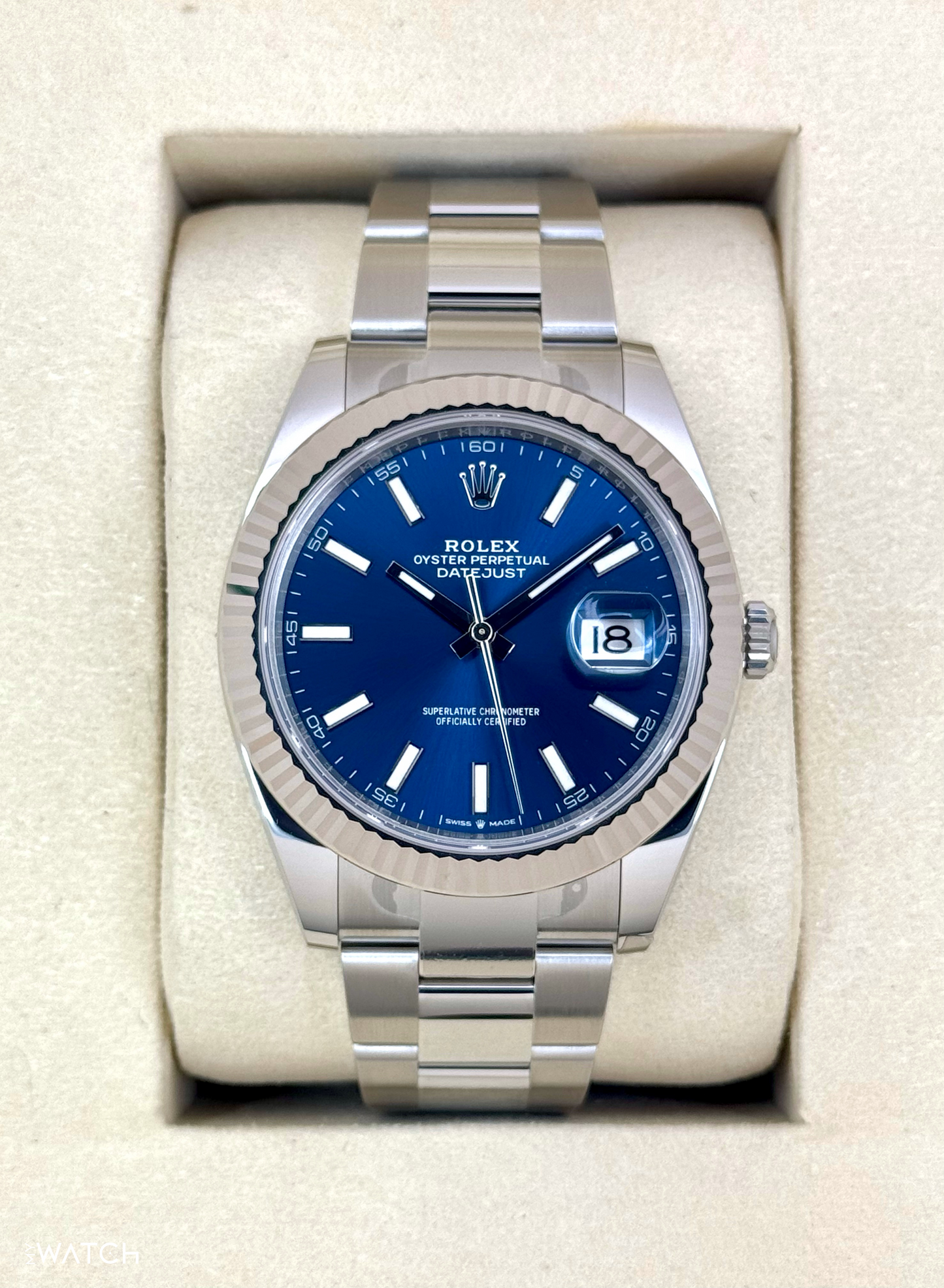 NEW 2025 Rolex Datejust 41mm 126334 Blue Dial Oyster