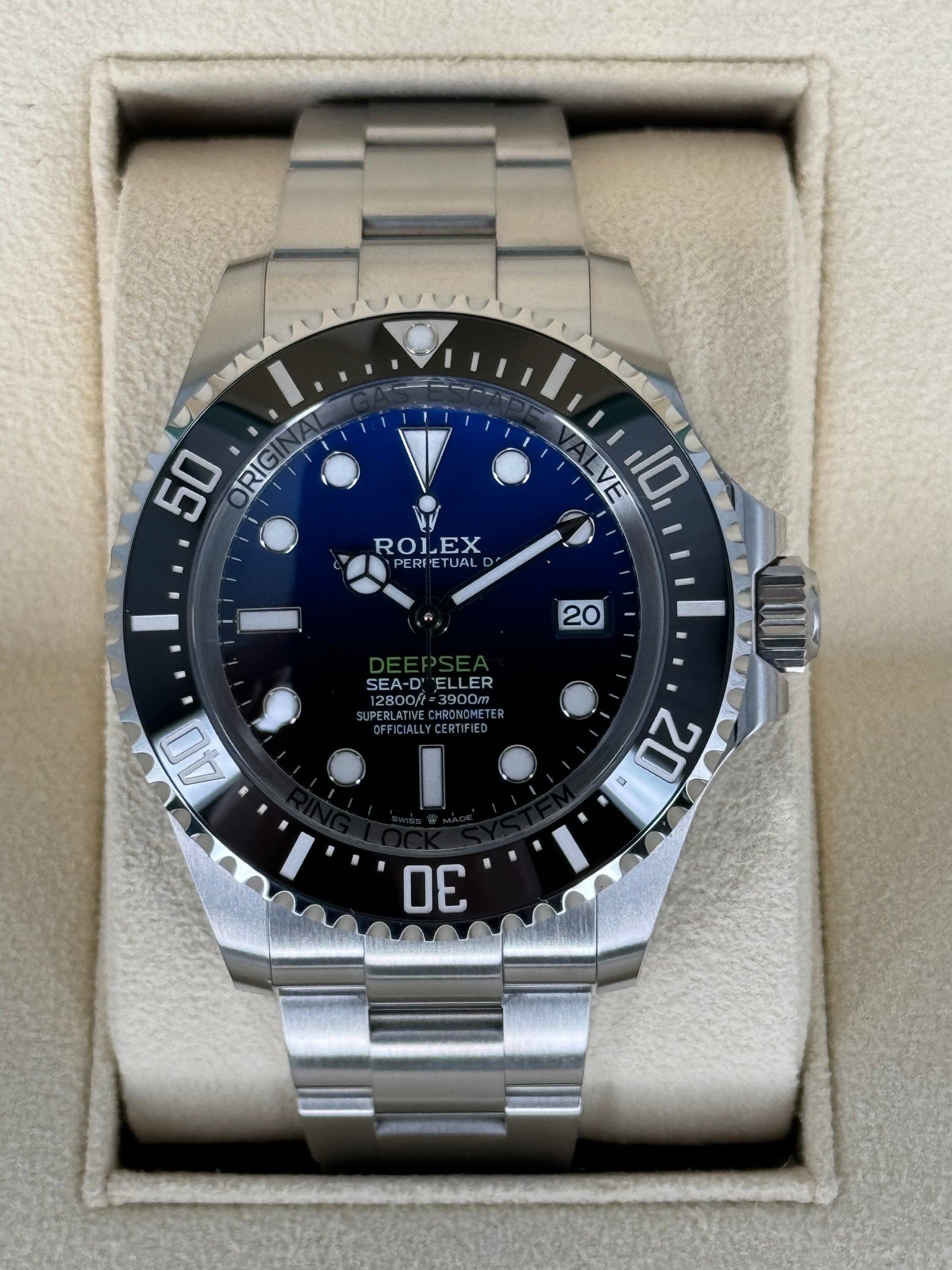 NEW 2024 Rolex Sea-Dweller Deepsea James Cameron 44mm 136660 Blue Dial - MyWatchLLC