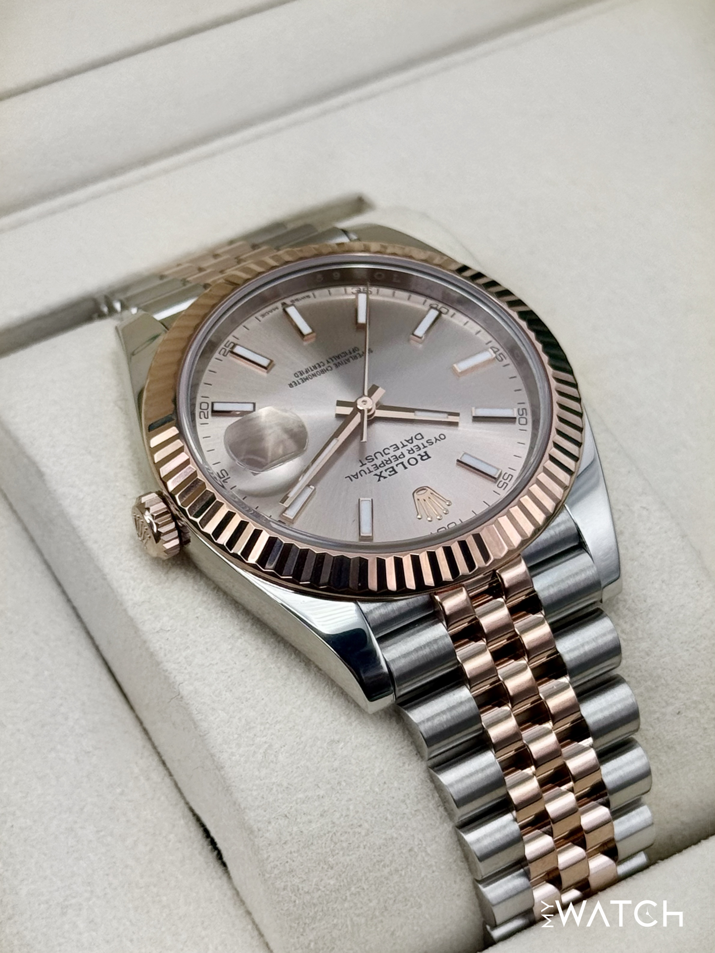2025 Rolex Datejust 41mm 126331 Two-Tone Jubilee Sundust Dial