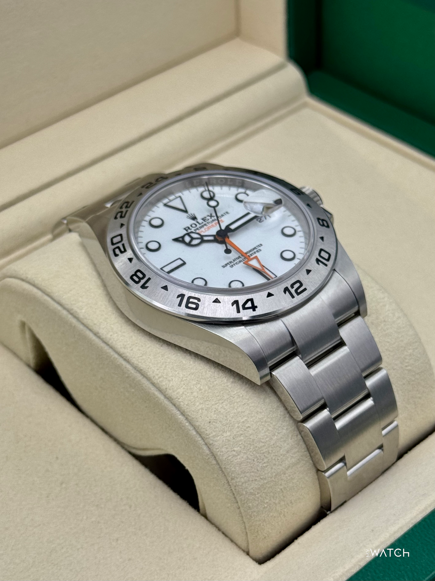 NEW 2025 Rolex Explorer II 42mm 226570 Polar White Dial (STICKERED)