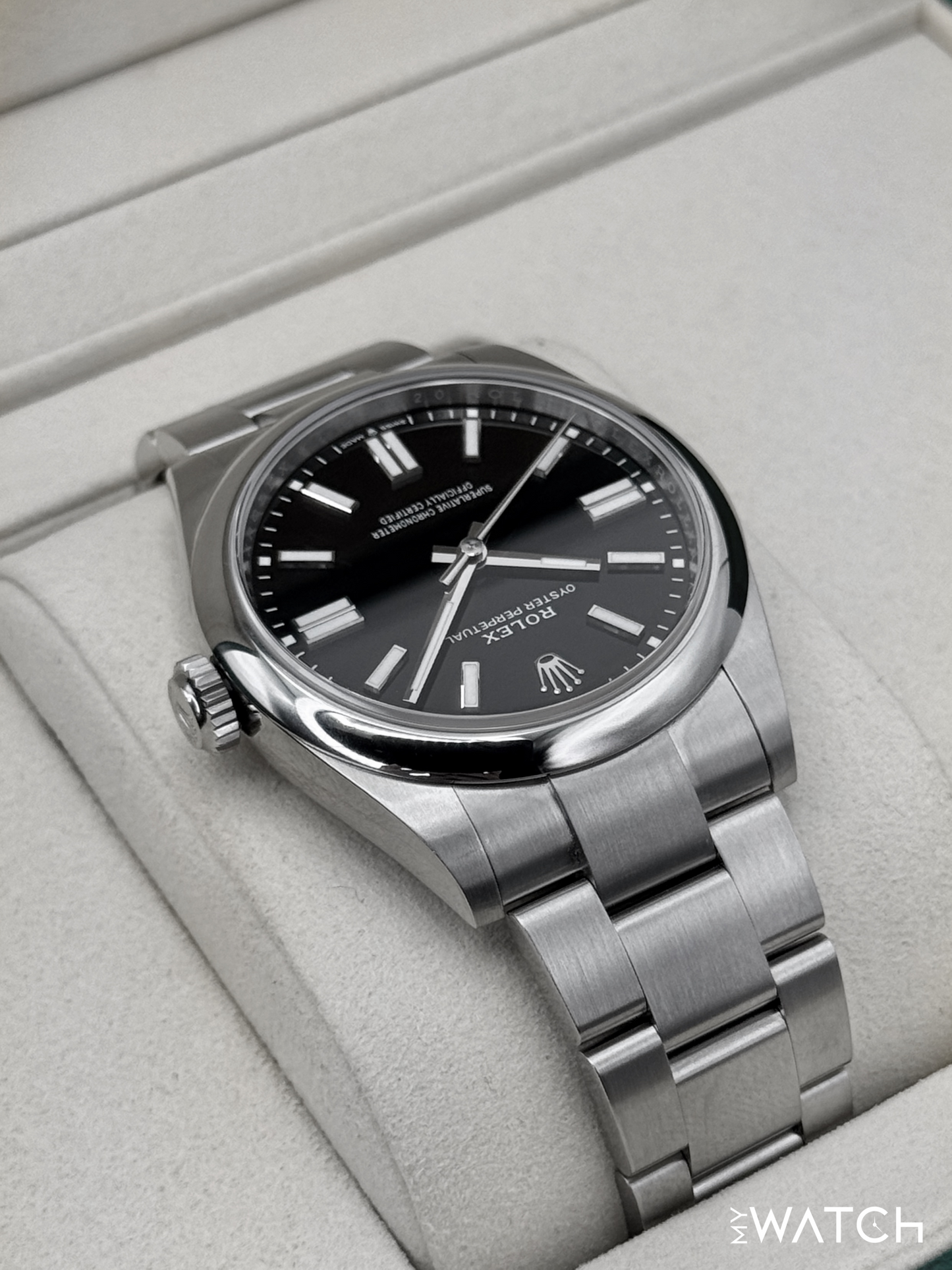 NEW 2026 Rolex Oyster Perpetual 41mm 134300 Black Dial