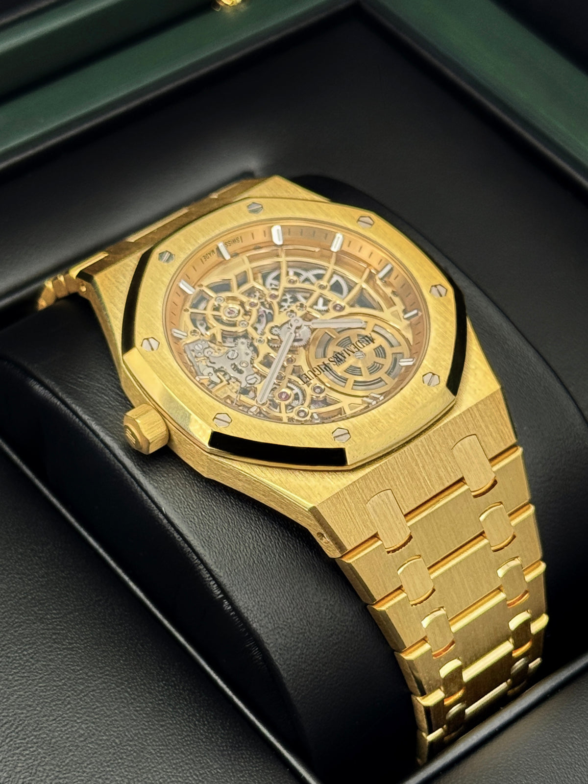 2025 Audemars Piguet Royal Oak 39mm 16204BA Jumbo Openworked Skelton