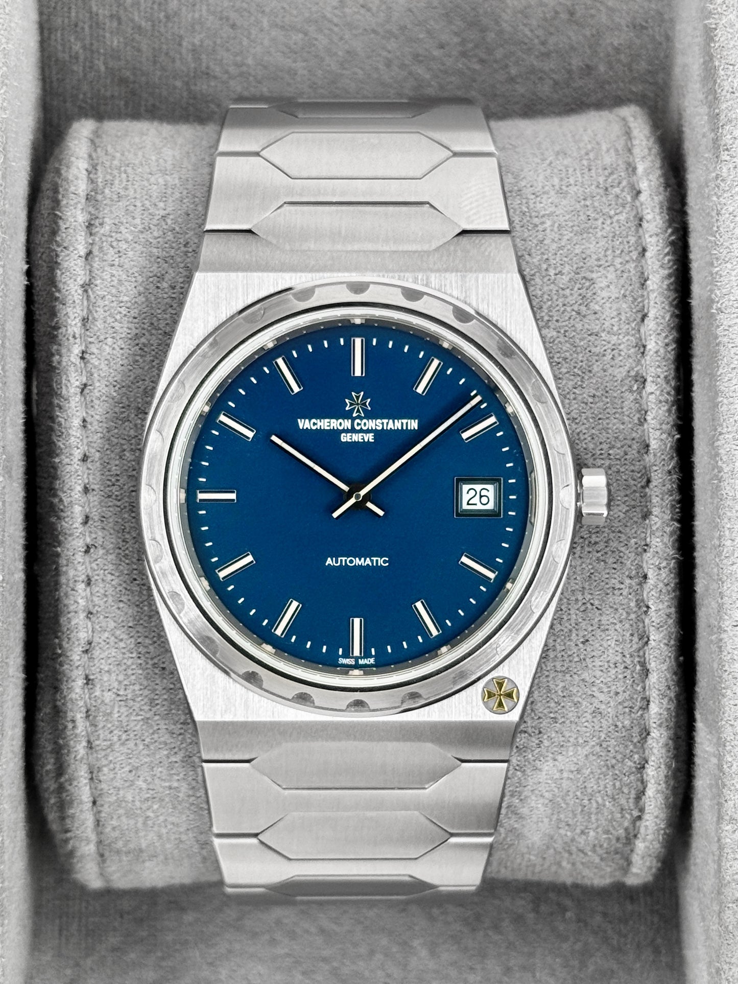 2026 Vacheron Constantin Historiques 222 37mm 4200H Stainless Steel Blue Dial