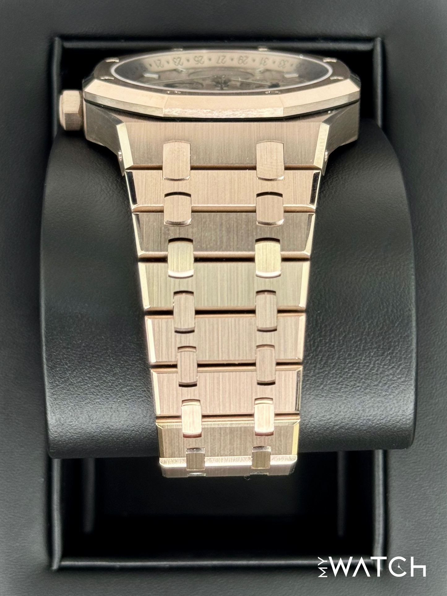 NEW 2025 Audemars Piguet Royal Oak 41mm 26674SG 18kt Sand Gold Perpetual Calendar