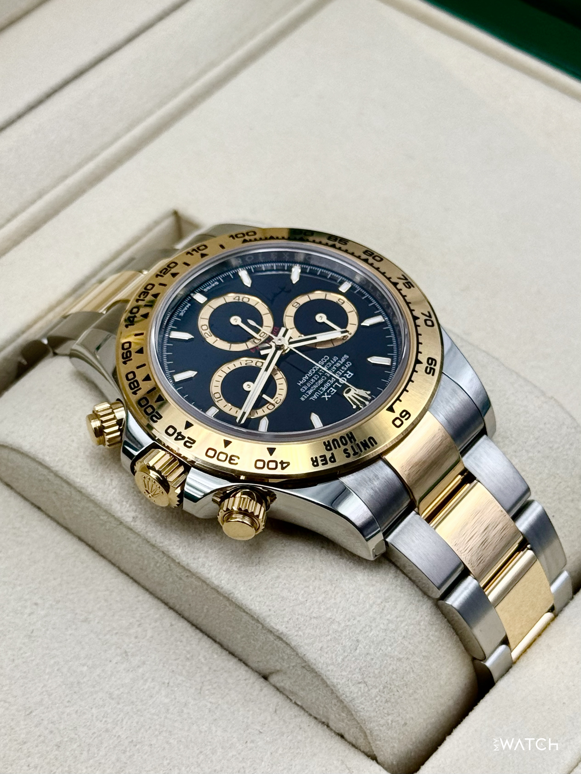 2025 Rolex Daytona 40mm 126503 Two-Tone Black Dial - MyWatchLLC