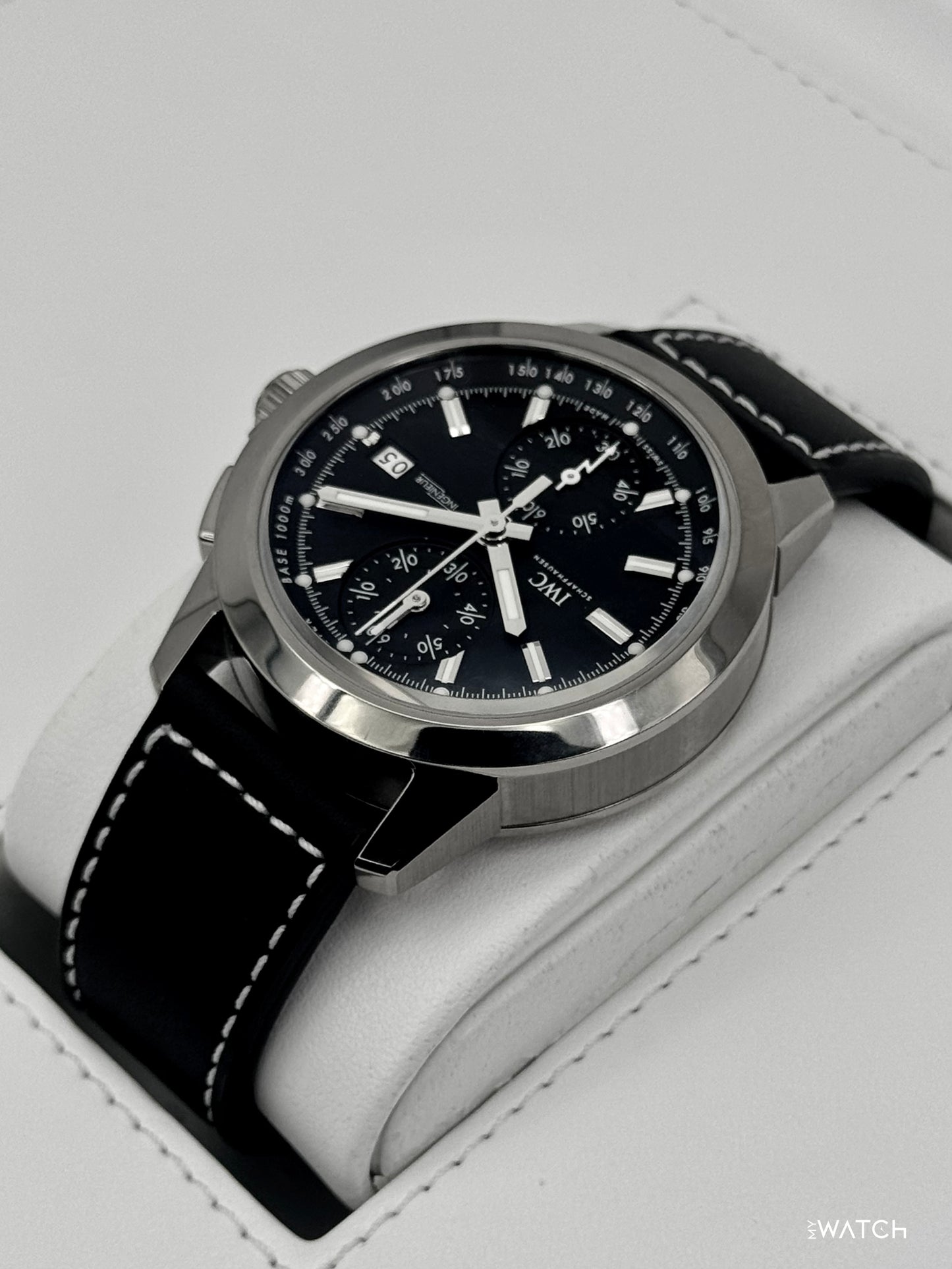 2018 IWC Ingenieur Chronograph Sport 44mm IW380901 Stainless Steel Black Dial