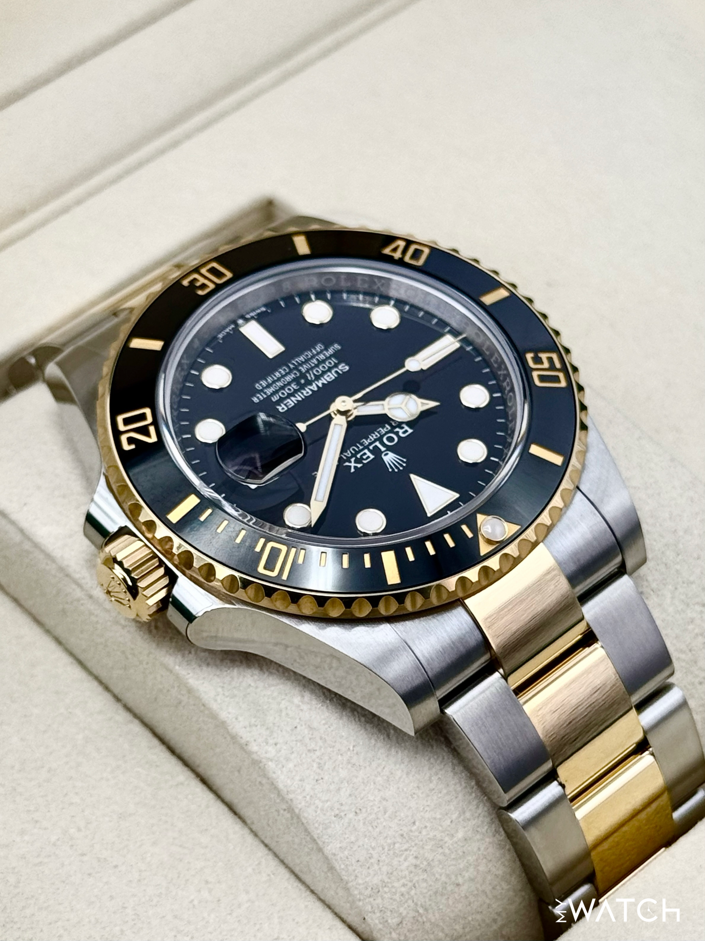 NEW 2025 Rolex Submariner 41mm 126613LN Two-Tone Black Dial - MyWatchLLC