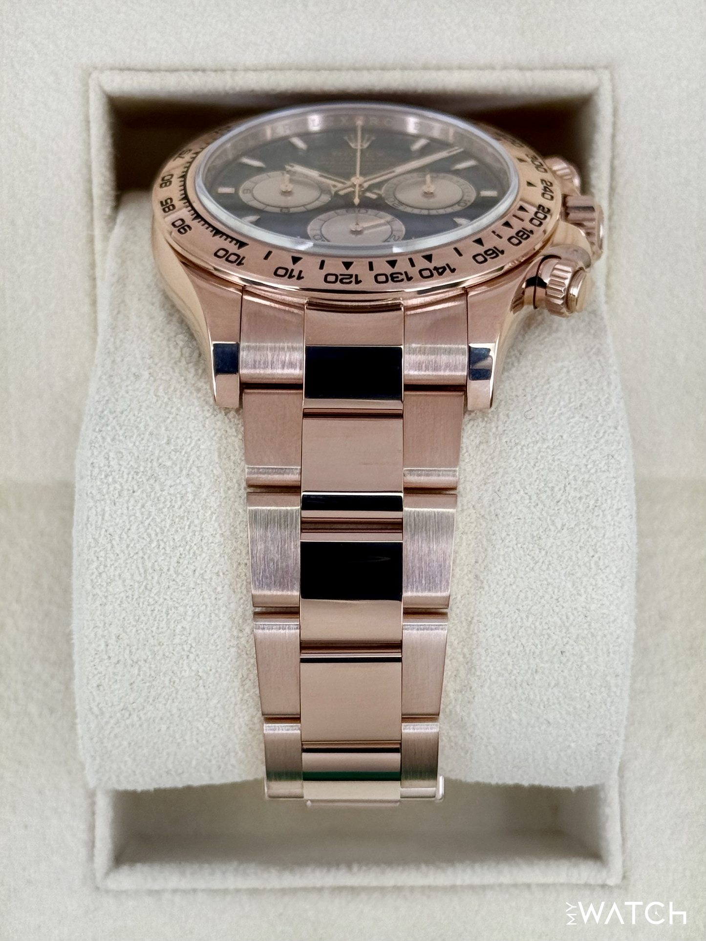 2025 Rolex Daytona 40mm 126505 Rose Gold Black Dial